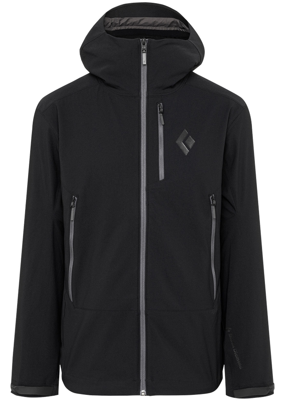 Black Diamond Men&#39;s Dawn Patrol Shell Jacket Black