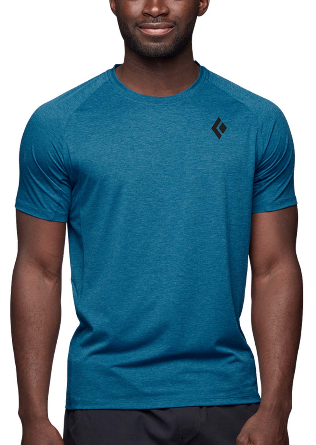 Black Diamond Men&#39;s Lightwire Tech T-Shirt Astral Blue