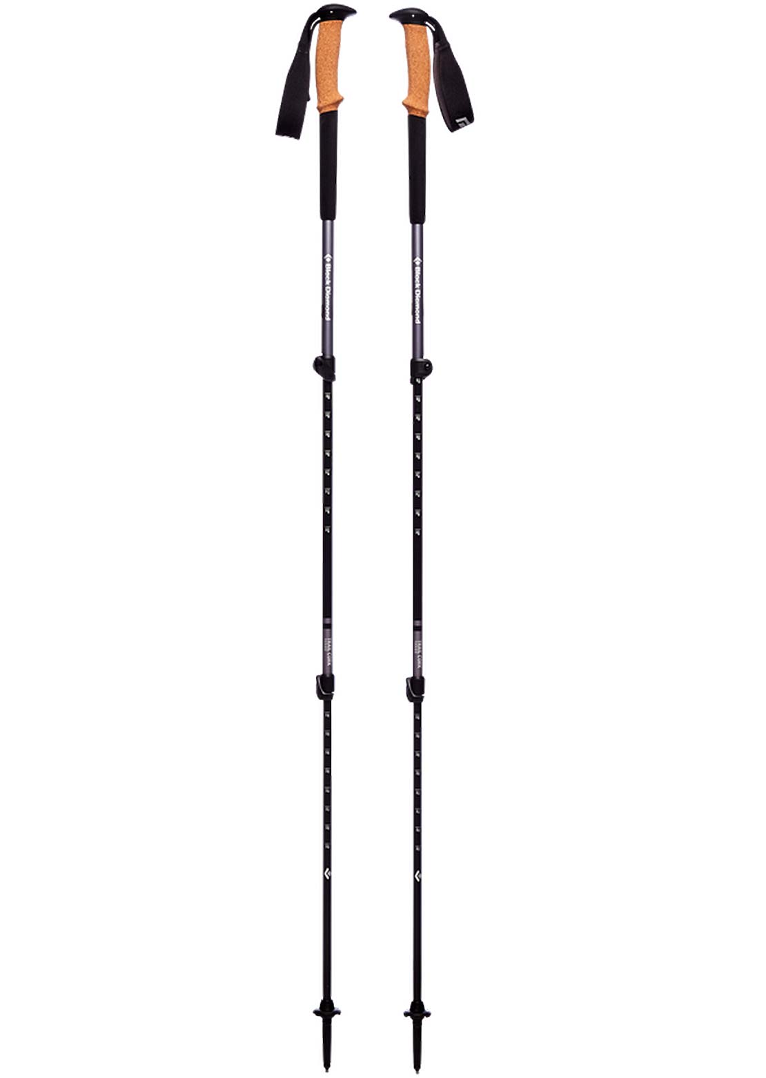 Black Diamond Trail Cork Trekking Poles Granite