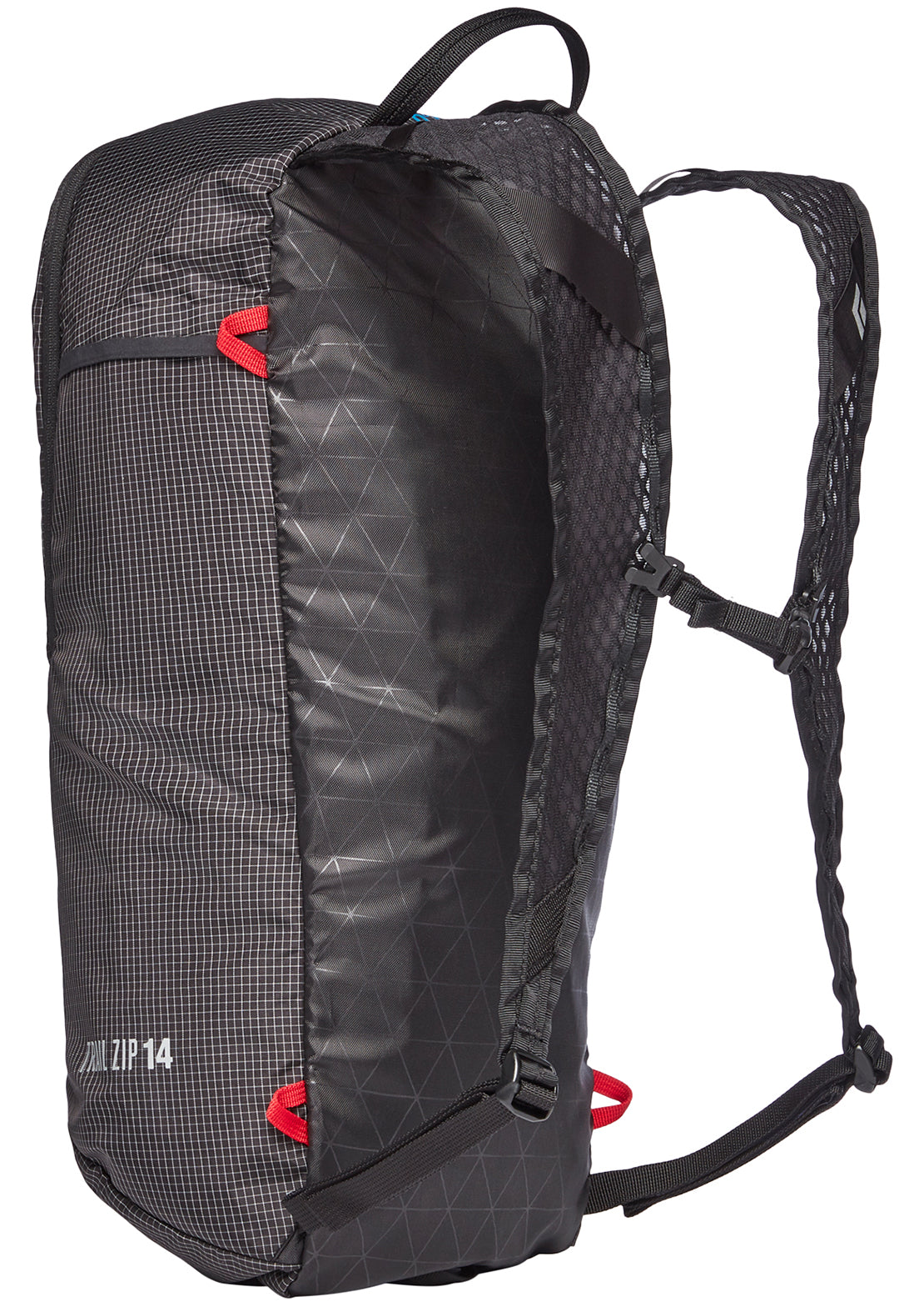 Black Diamond Trail Zip 14 Hiking Backpack Black Back
