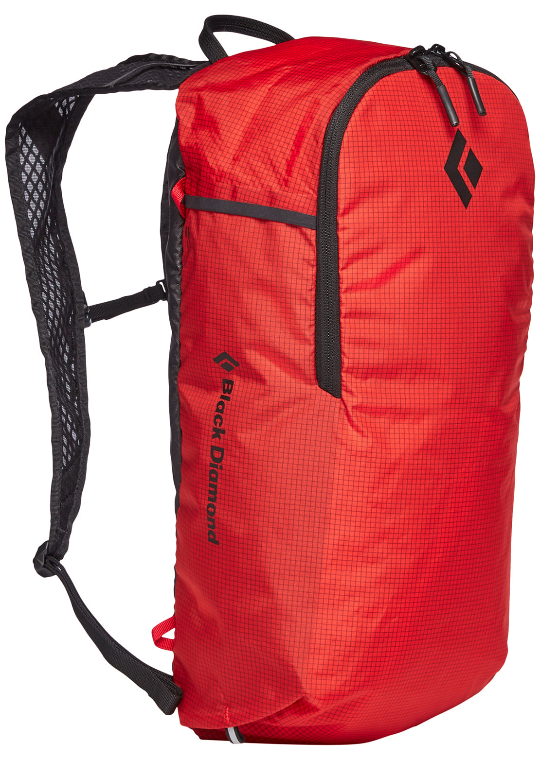 Black Diamond Trail Zip 14 Hiking Backpack Hyper Red Front