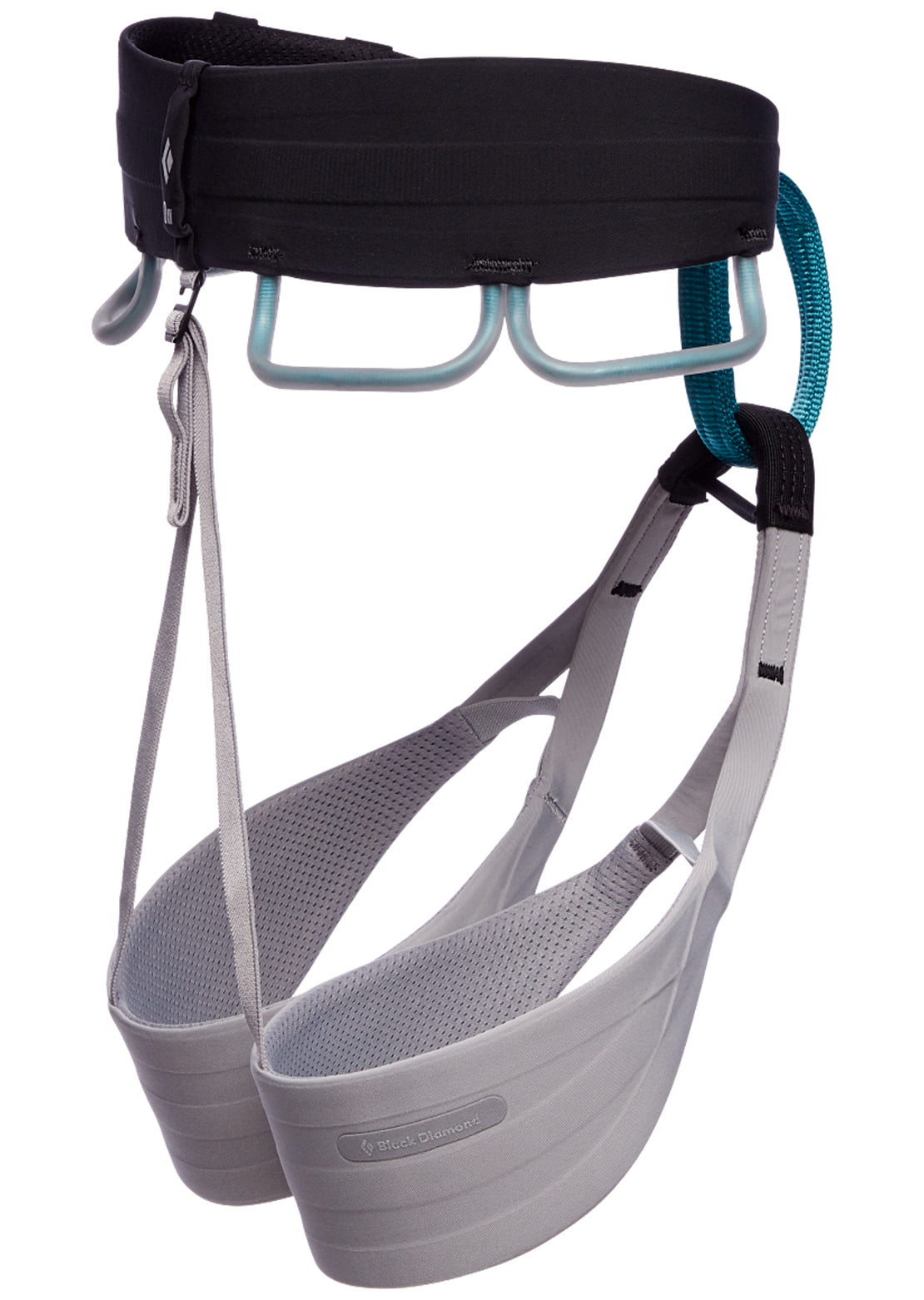 Black Diamond Women&#39;s Solution Climbing Harness Pewter