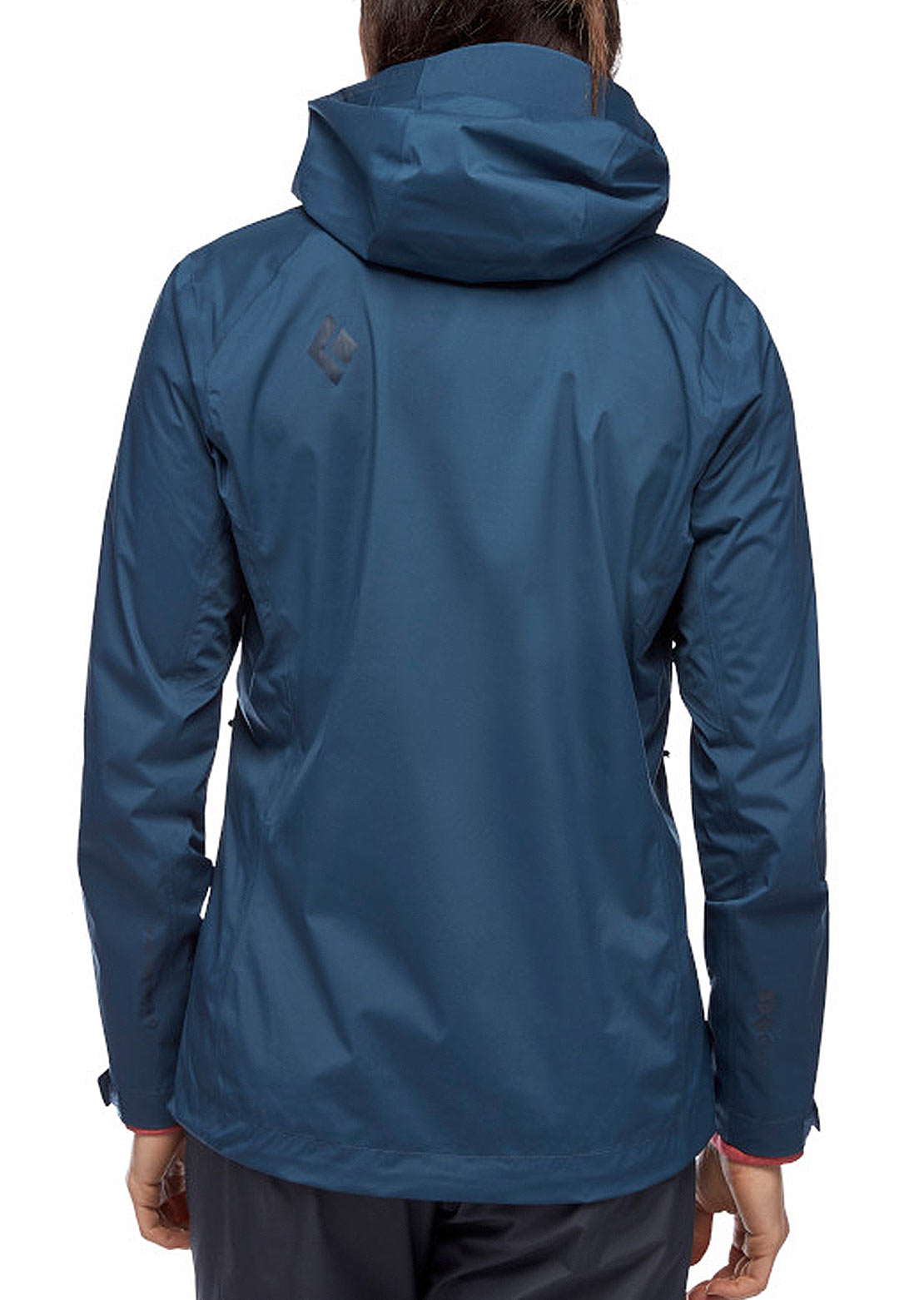 Black Diamond Women&#39;s Stormline Stretch Rain Shell Jacket Ink Blue