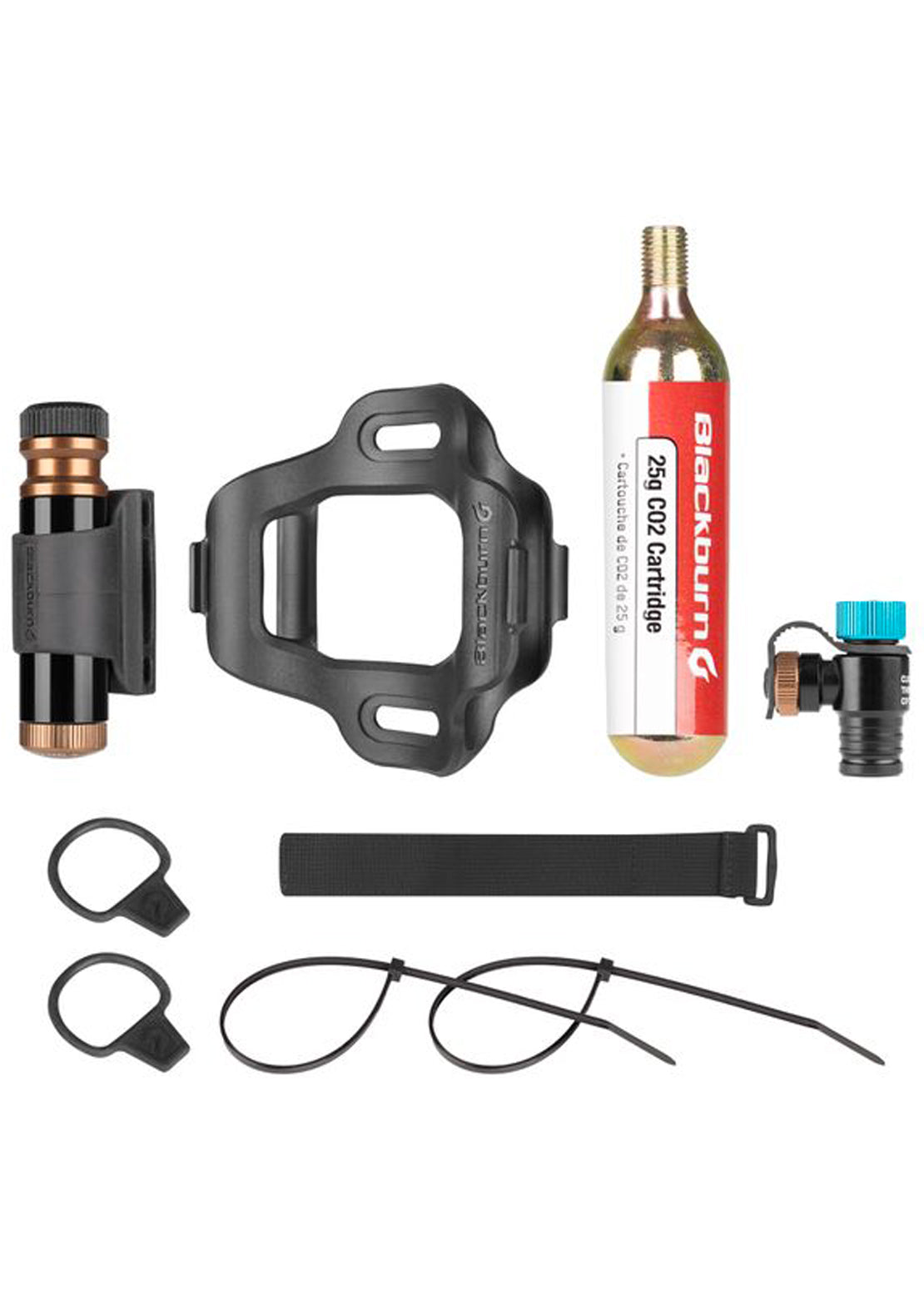 Blackburn Pro Plugger CO2 Inflator Kit Black