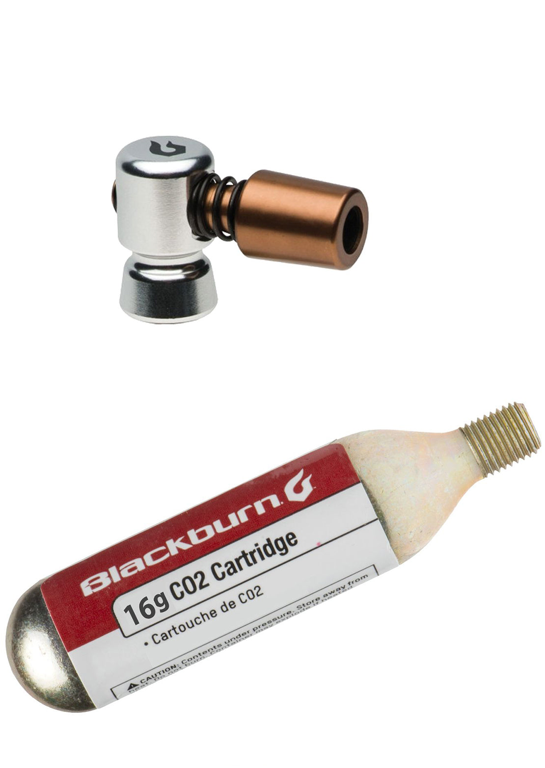Blackburn Wayside CO2 Inflator w/ Cartridge Mini Pump Parts