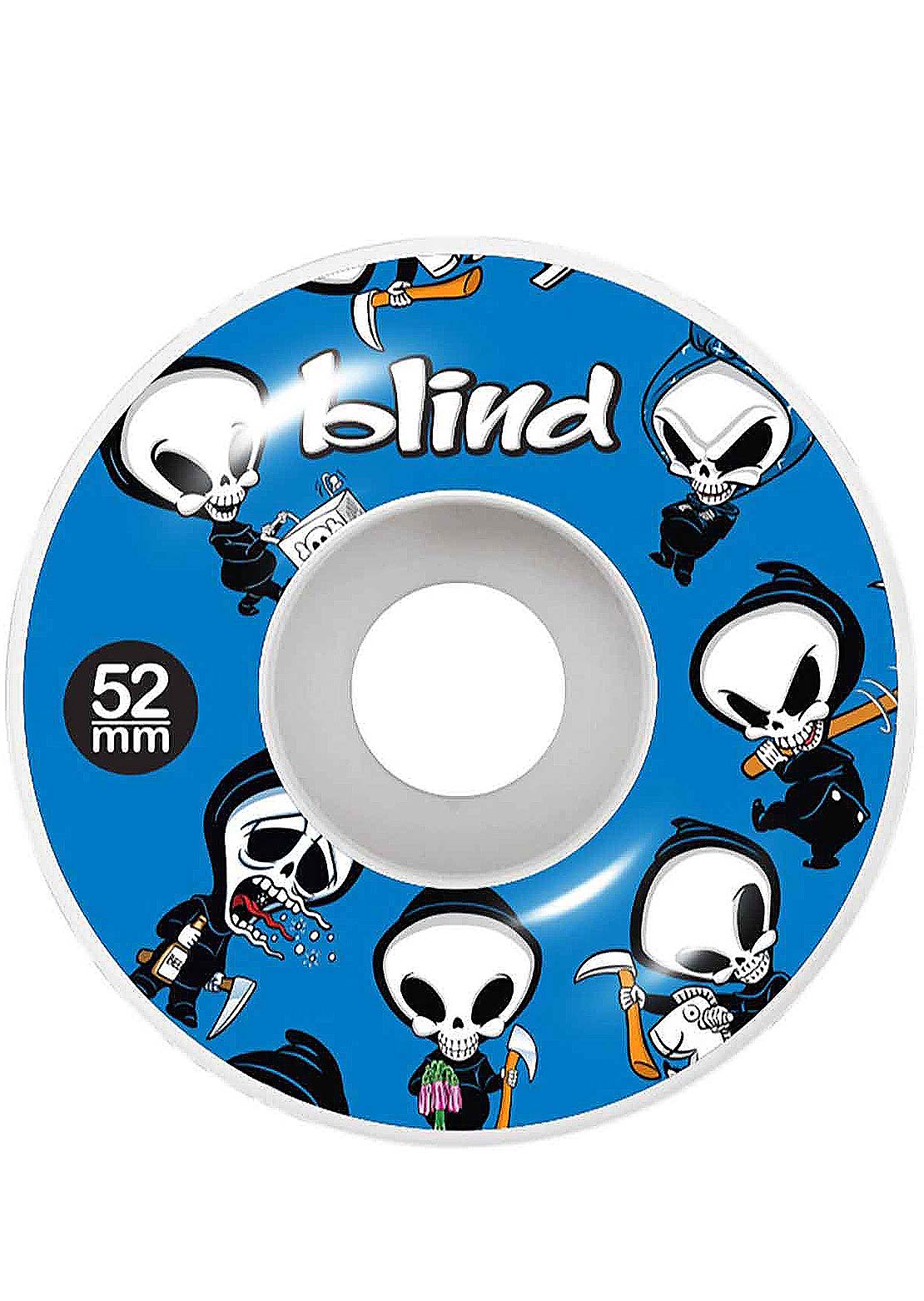 Blind Reaper Wallpaper Skateboard Wheels Blue 52 mm