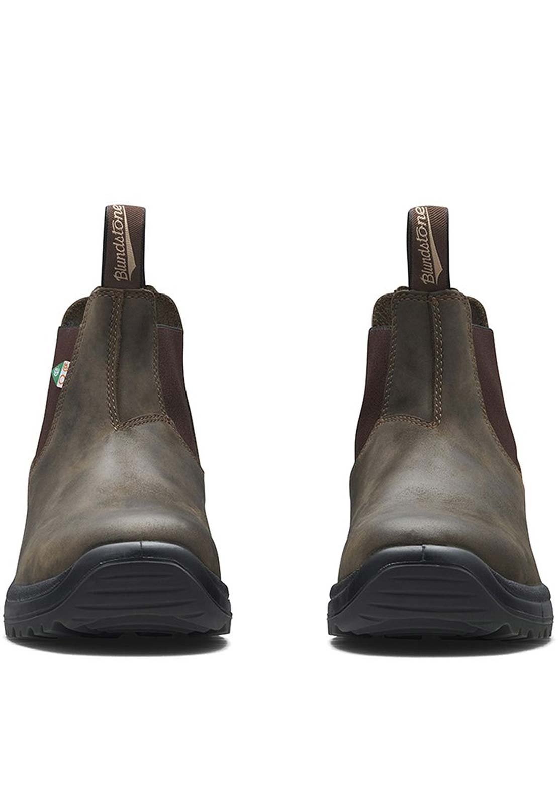 Blundstone 180 Work & Safety Boots Waxy Rustic Brown