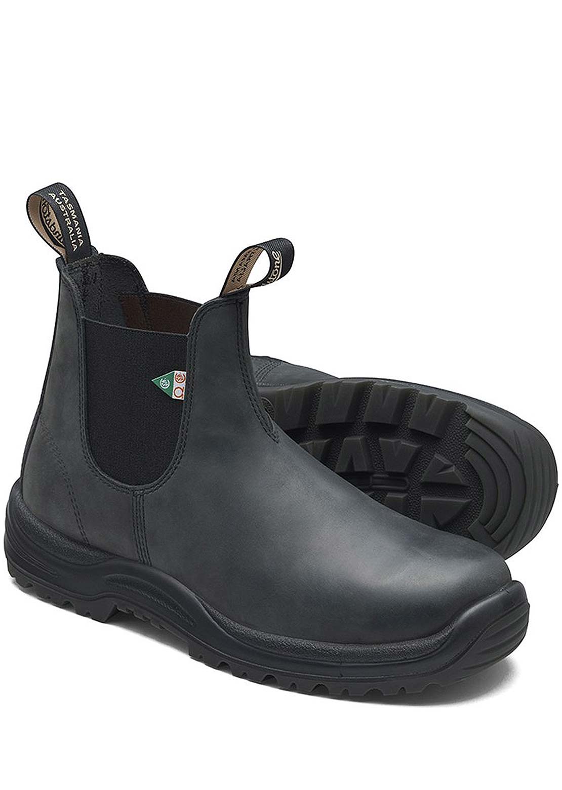 Blundstone 181 Work & Safety Boots Waxy Rustic Black