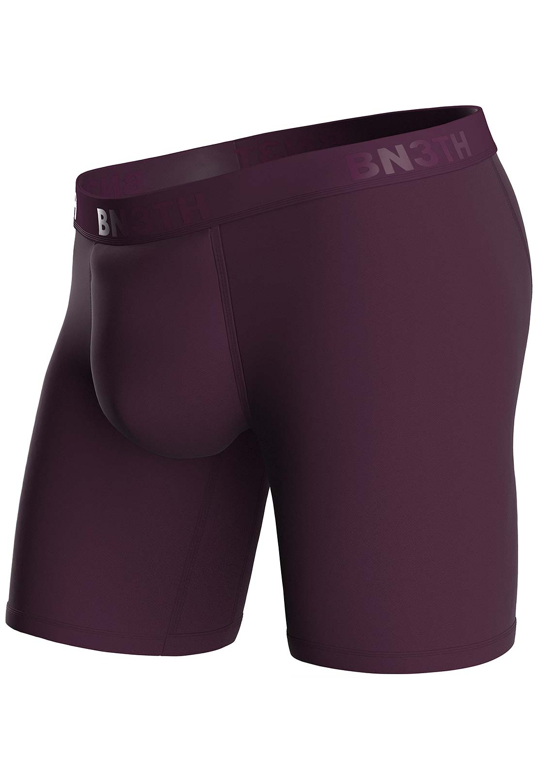 BN3TH Men&#39;s Classic Brief Solid Boxer Cabernet