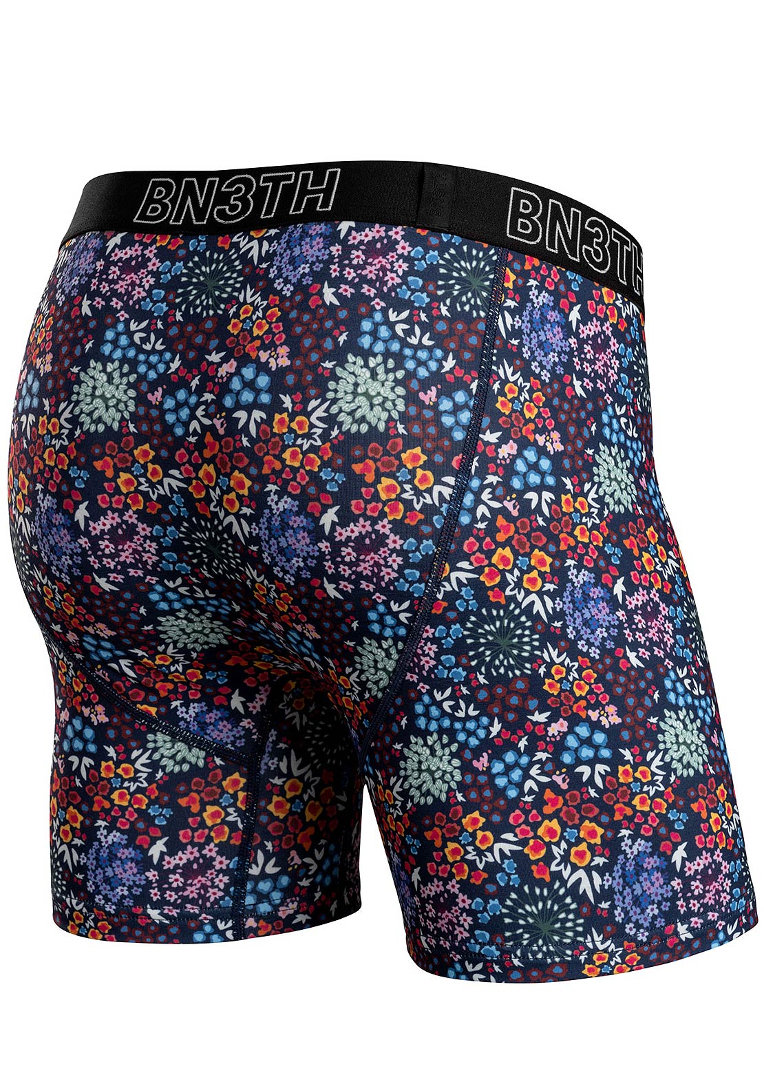 BN3TH Men&#39;s Inception Brief Boxers Floral Field/Naval