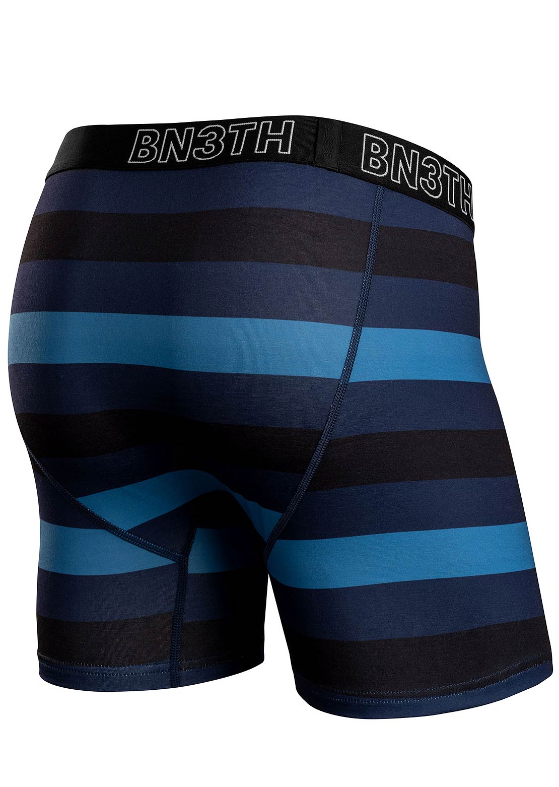 BN3TH Men&#39;s Inception Brief Boxers Hot Tricolor/Stripe/Deep