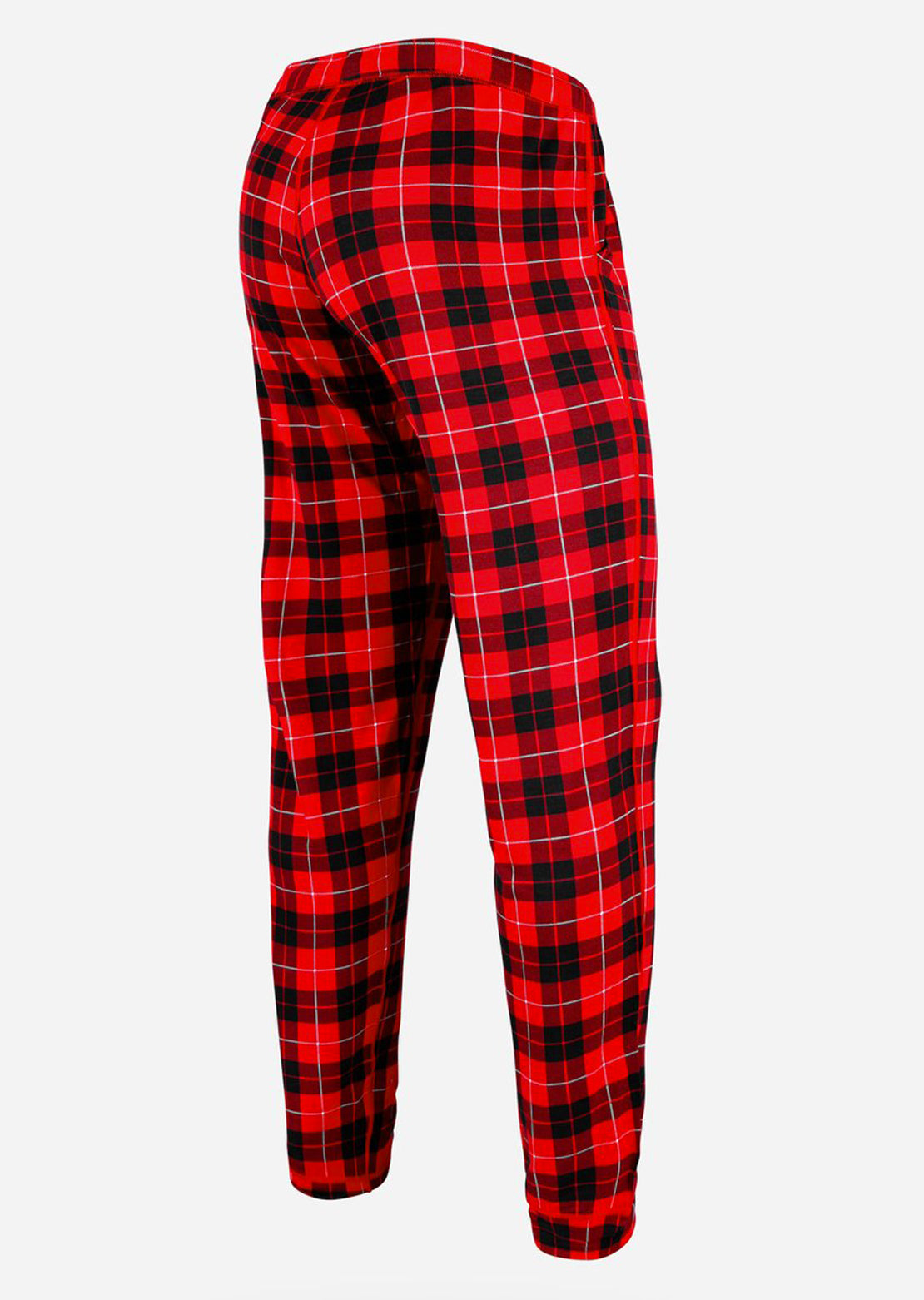 BN3TH Men&#39;s Sleepwear Long Pant Fireside Plaid Red