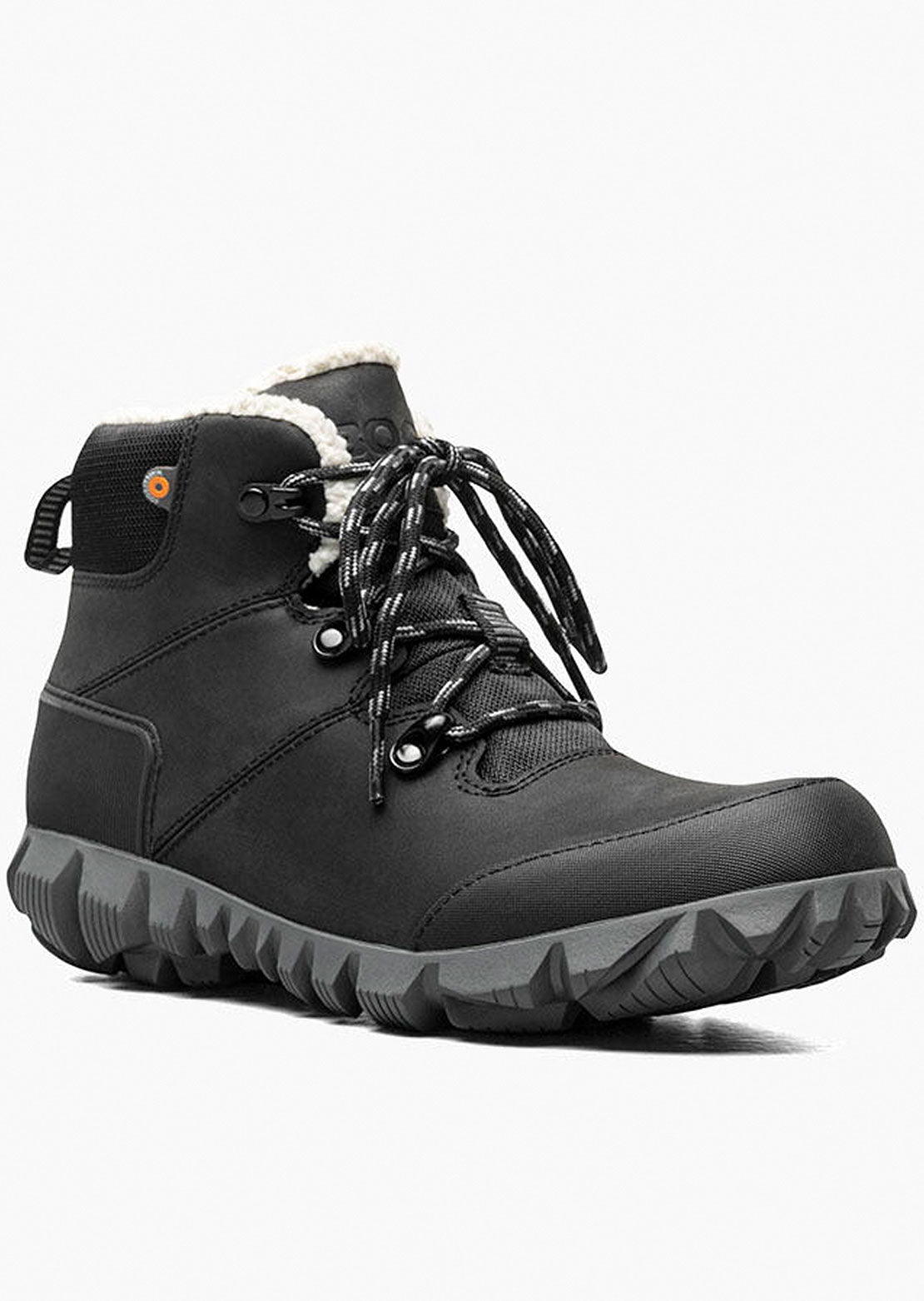 Bogs Women's Arcata Urban Leather Mid Boots Black