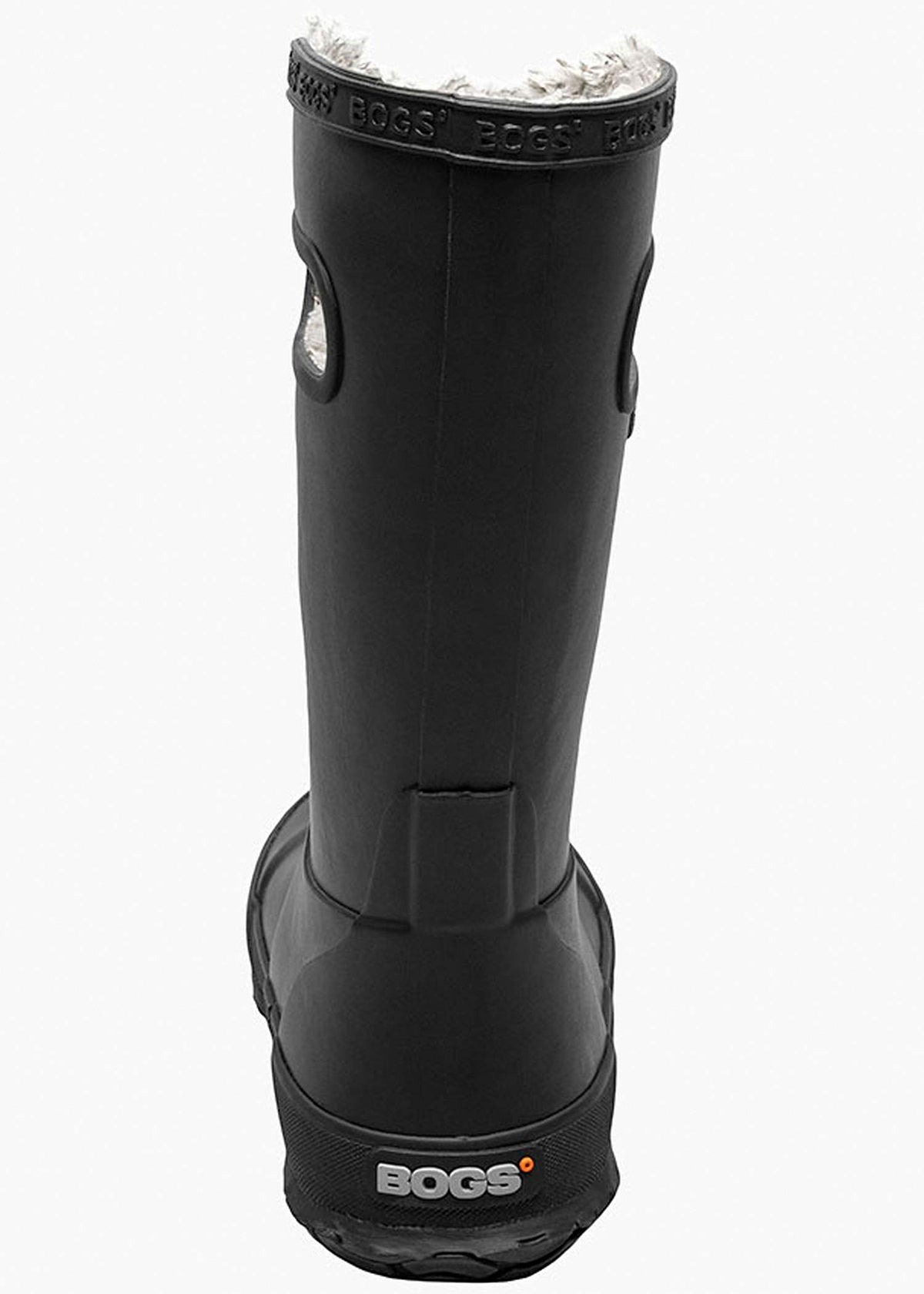Bogs Junior Rainboot Plush Boots Black
