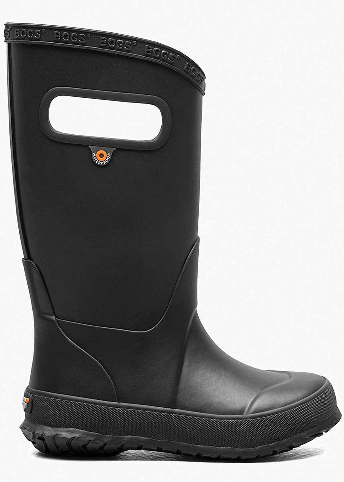 Bogs Junior Rainboot Plush Boots Black