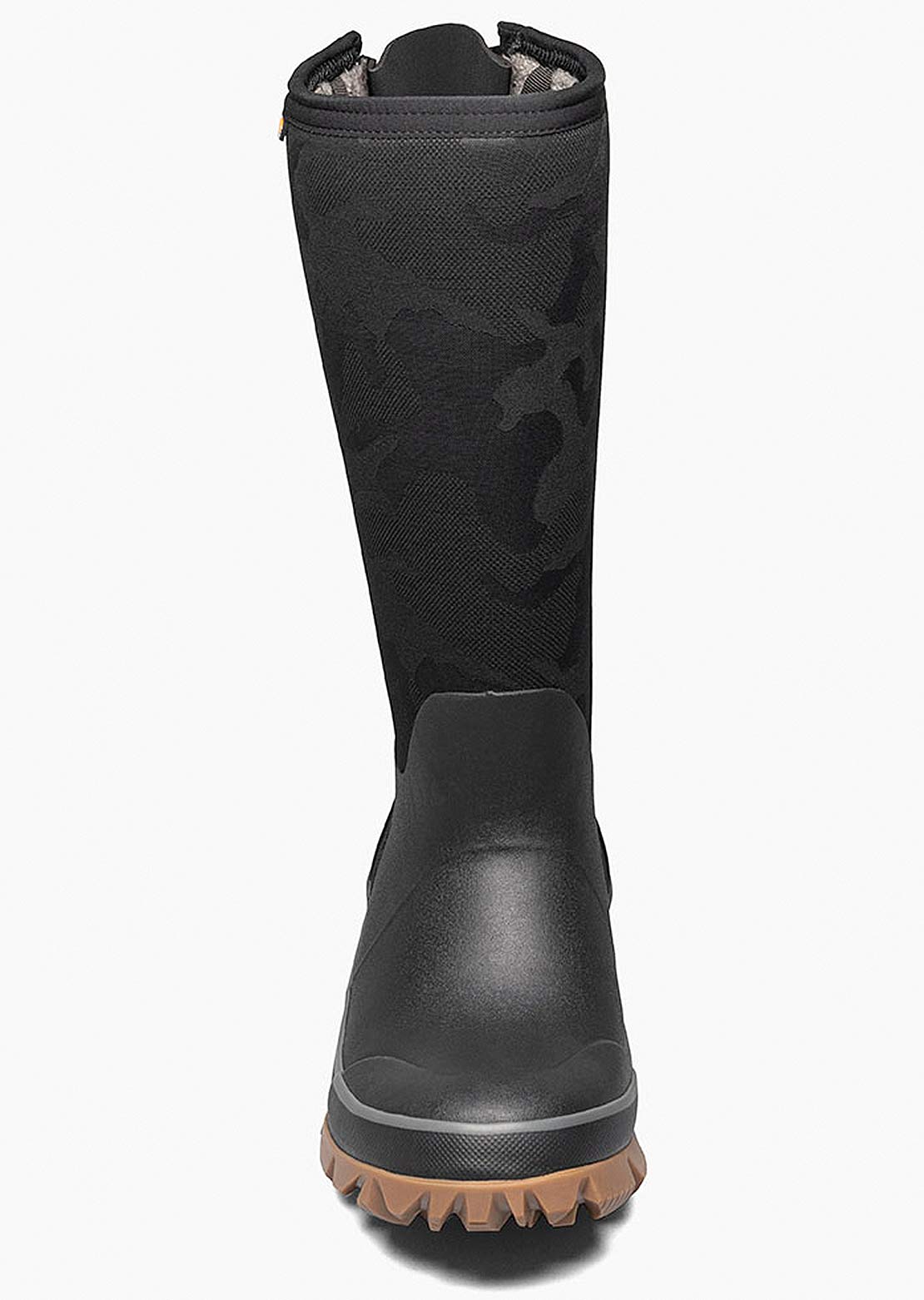 Bogs Women's Whiteout Adjustable Calf Tonal Camo Boots Black