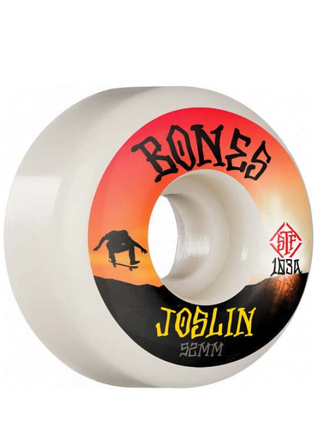 Bones Joslin Sunset 103A V1 Standard STF Skateboard Wheels Multi