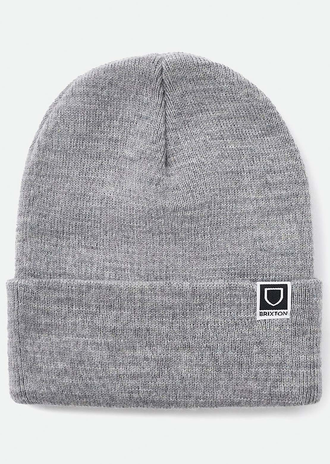 Brixton Harbor Beta Watch Cap Beanie Light Heather Grey