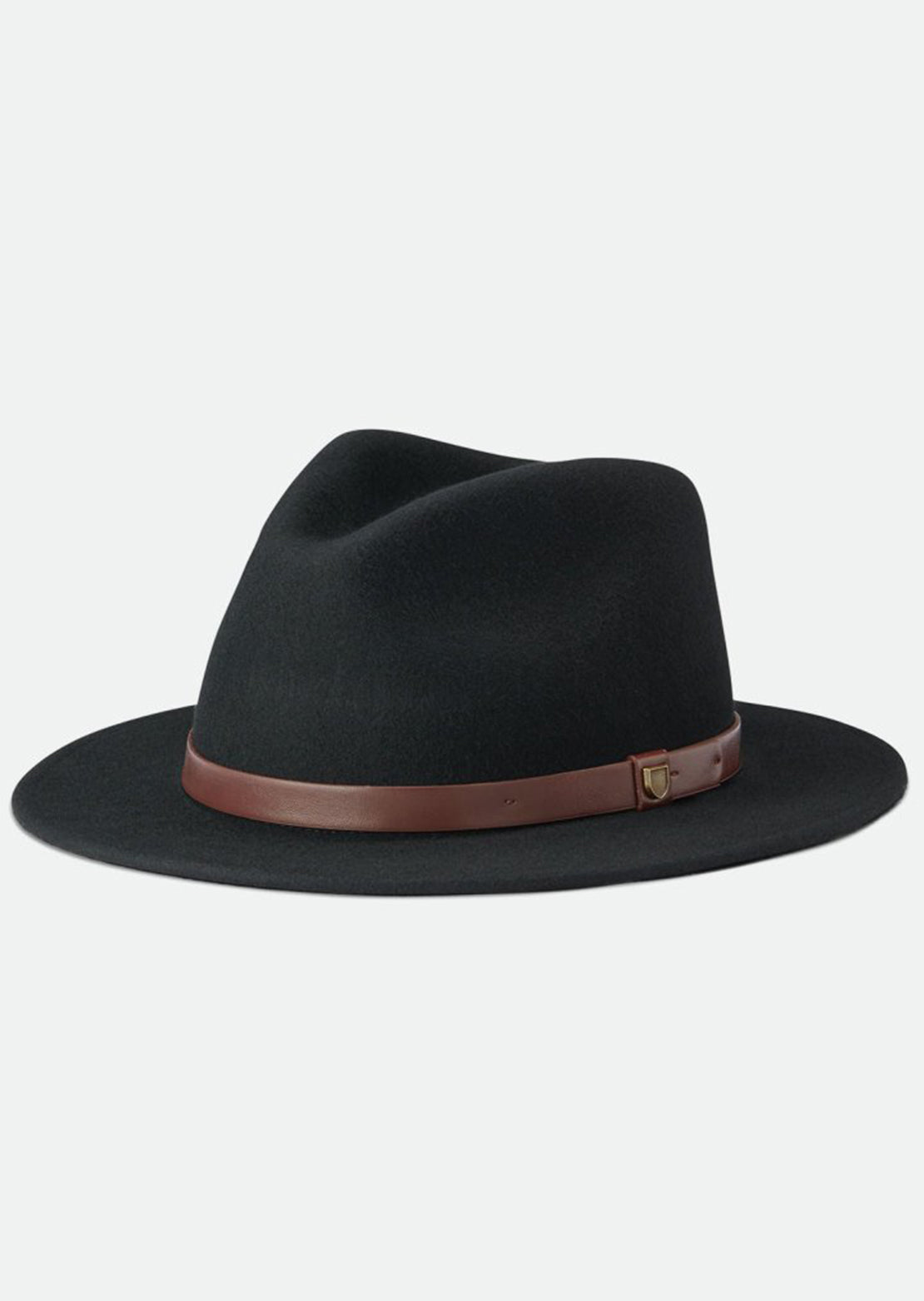 Brixton Unisex Messer Fedora Hat Black