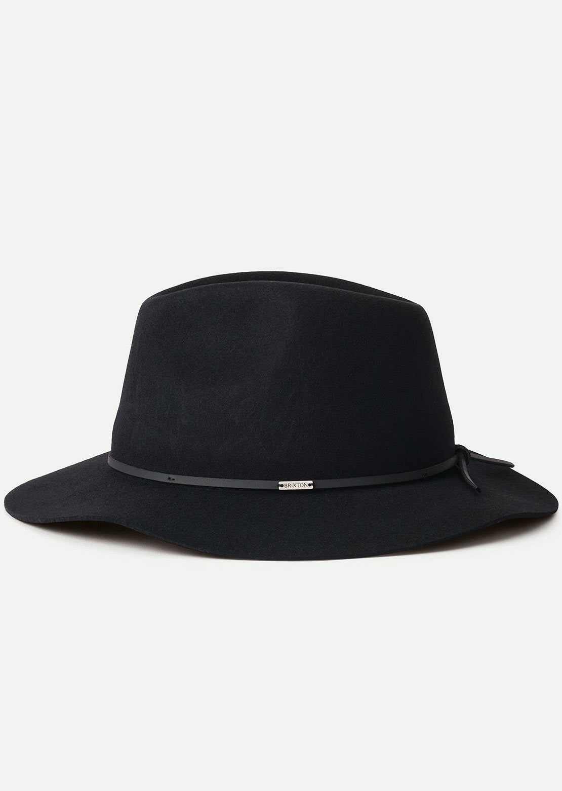 Brixton Unisex Wesley Fedora Hat Black