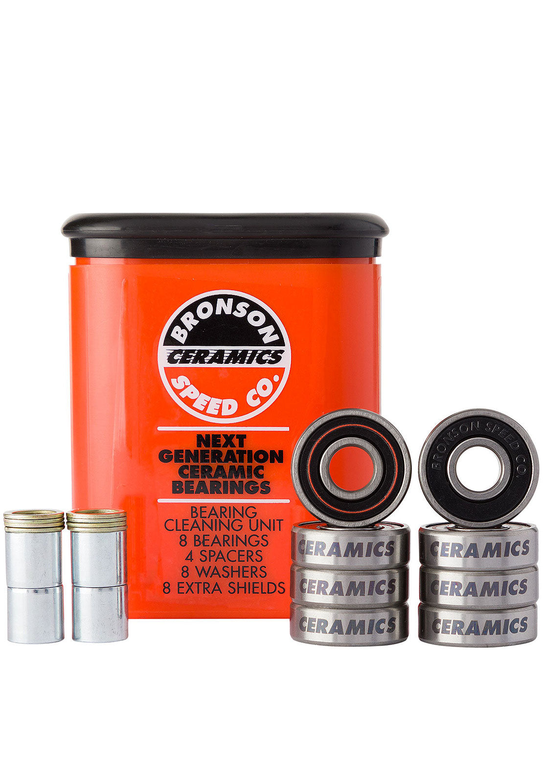 Bronson Ceramic Skateboard Bearings