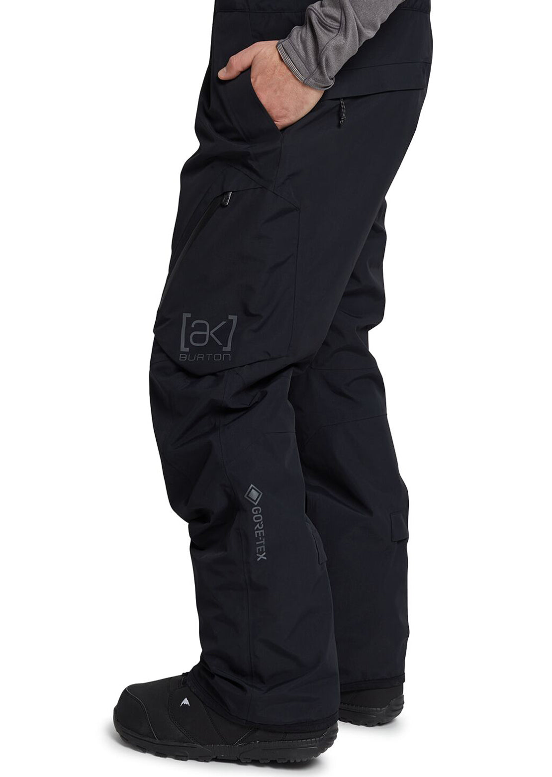 Burton AK Men&#39;s GORE-TEX Cyclic Bib Pants True Black