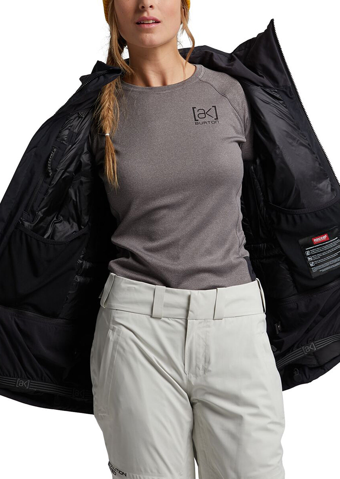 Burton Women&#39;s AK GORE-TEX Flare Down Jacket True Black