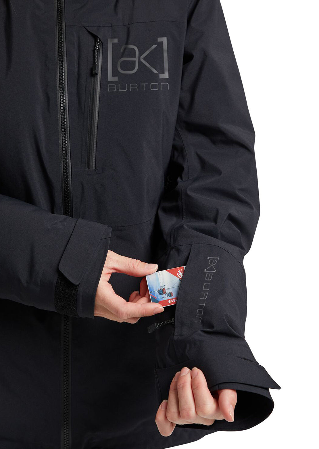 Burton Women&#39;s AK GORE-TEX Flare Down Jacket True Black
