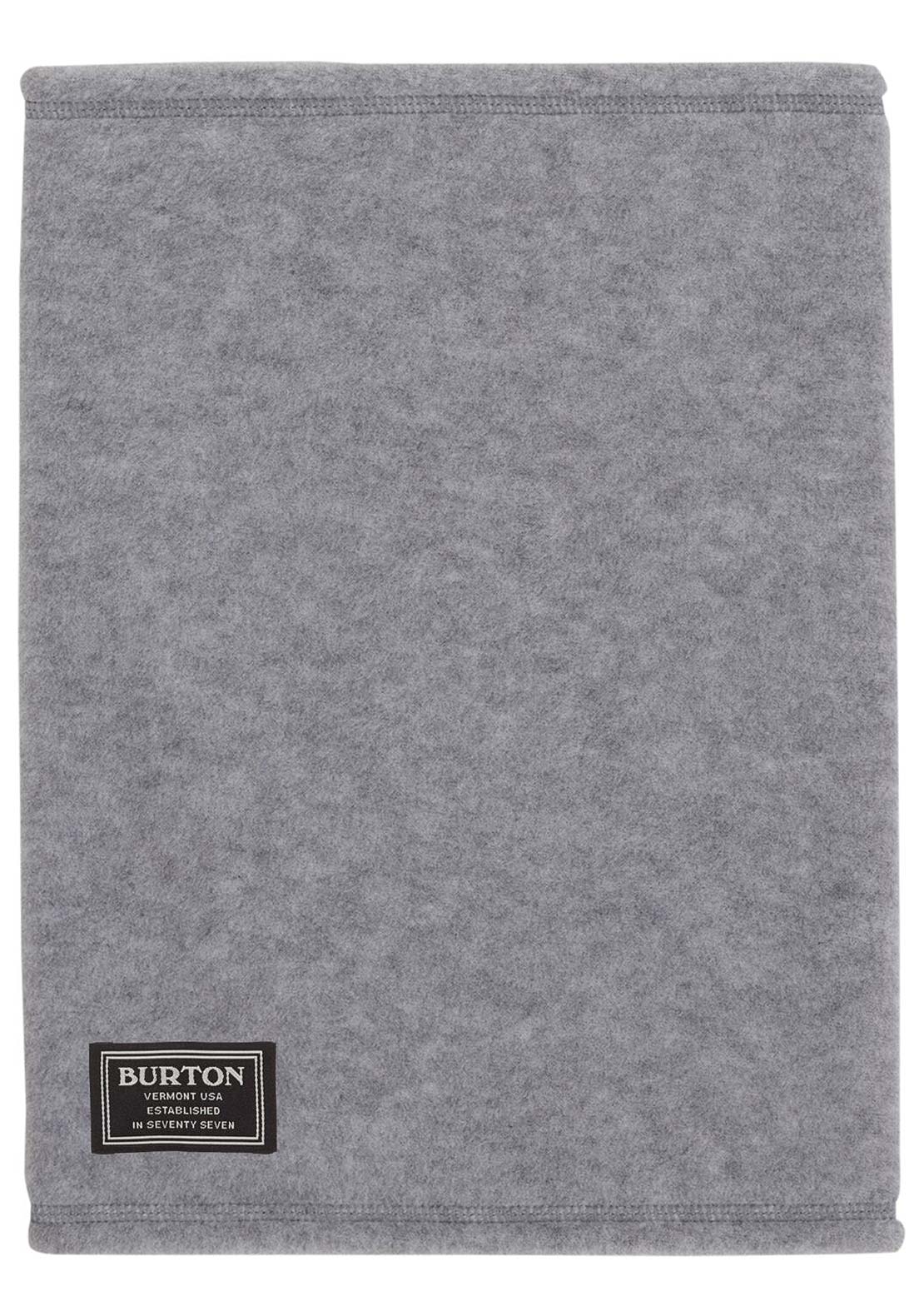 Burton Ember Fleece Neck Warmer Gray Heather