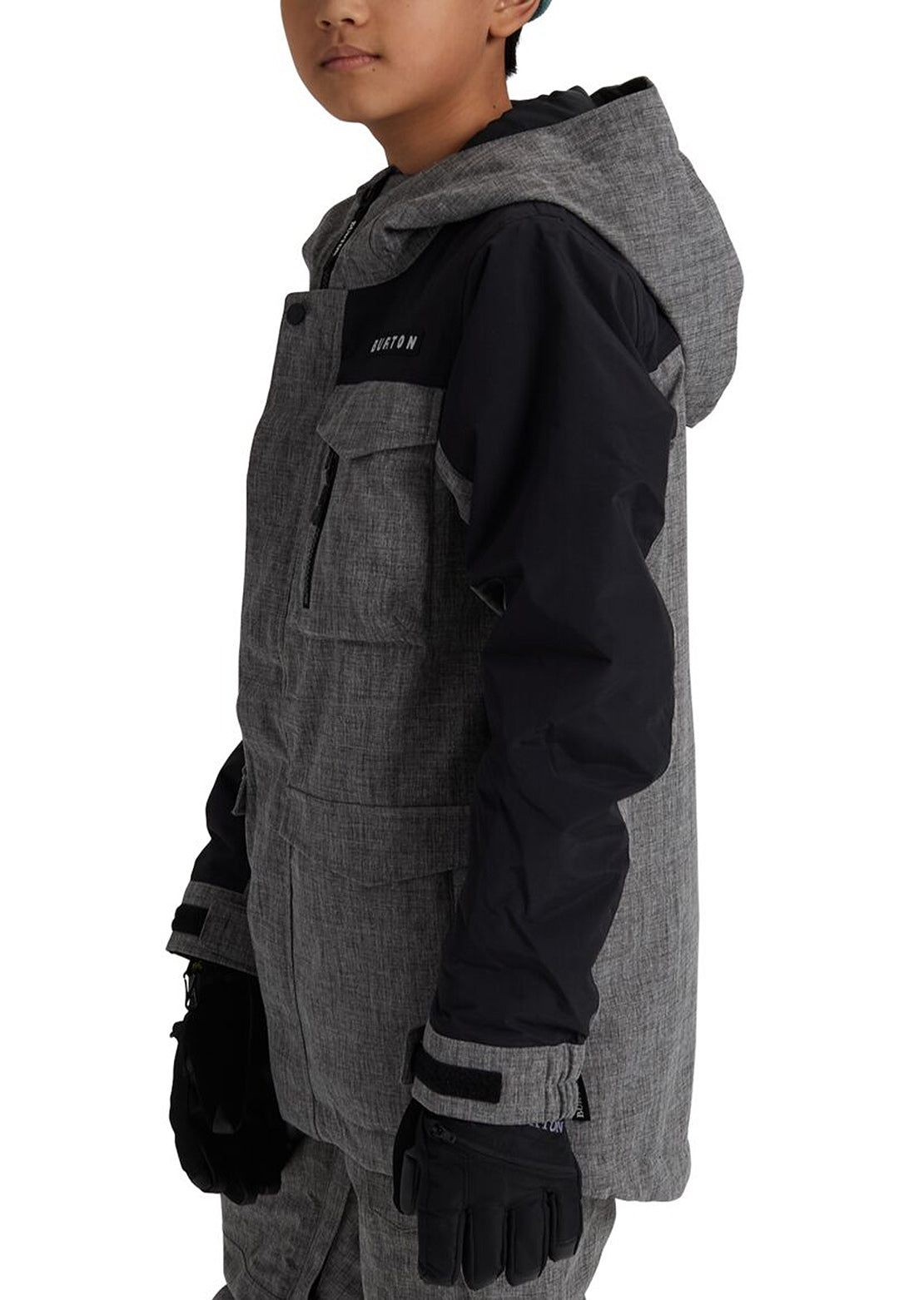 Burton Junior Covert Jacket Bog Heather/True Black