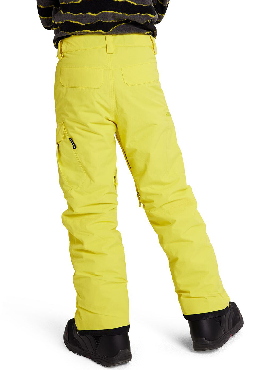 Burton Junior Exile Cargo Pants Sulphur Yellow