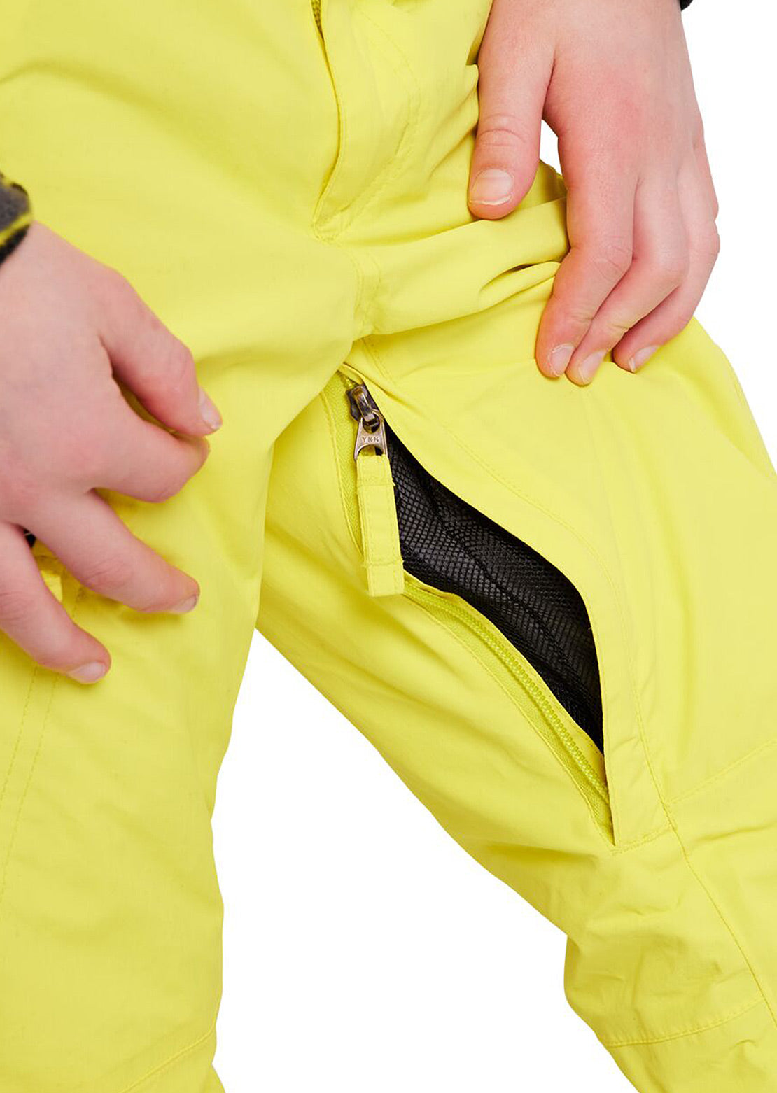 Burton Junior Exile Cargo Pants Sulphur Yellow
