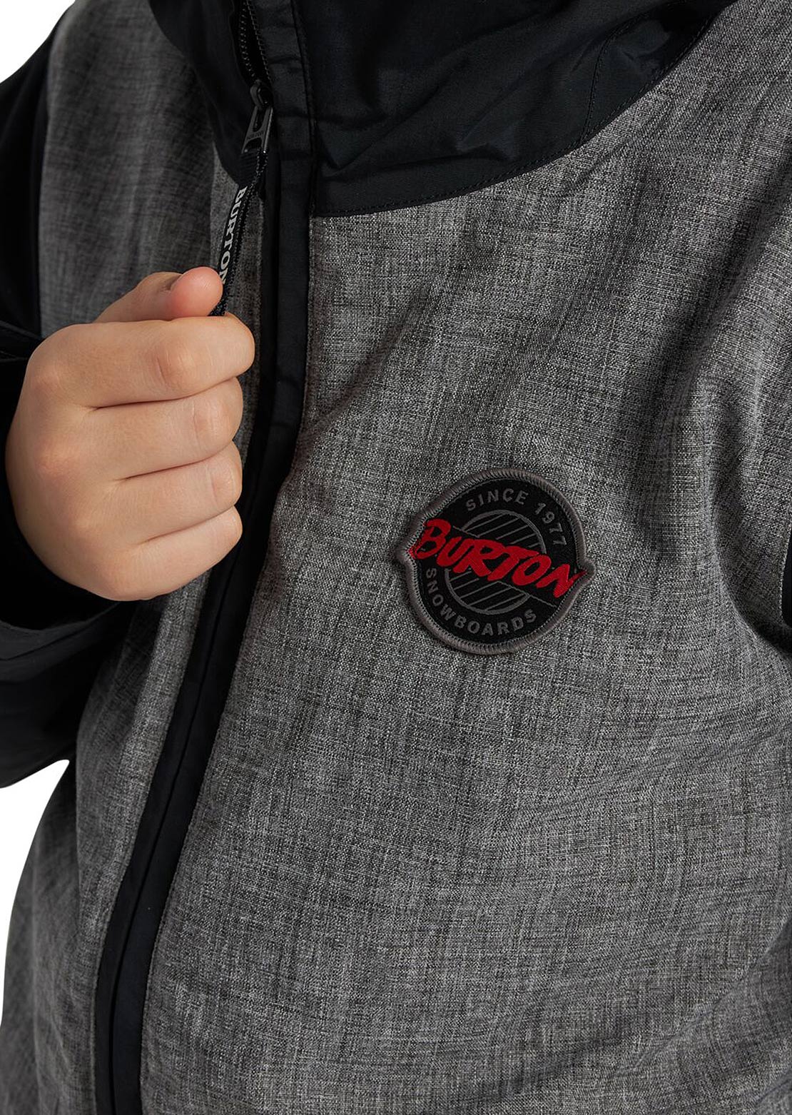 Burton Junior Game Day Jacket Bog Heather/True Black