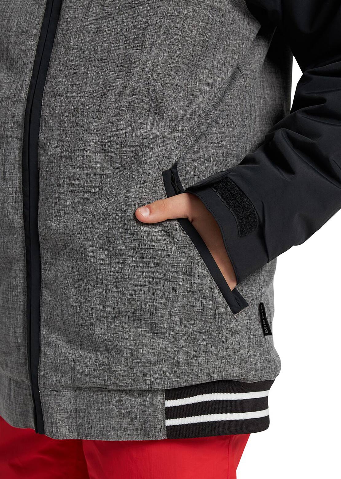 Burton Junior Game Day Jacket Bog Heather/True Black