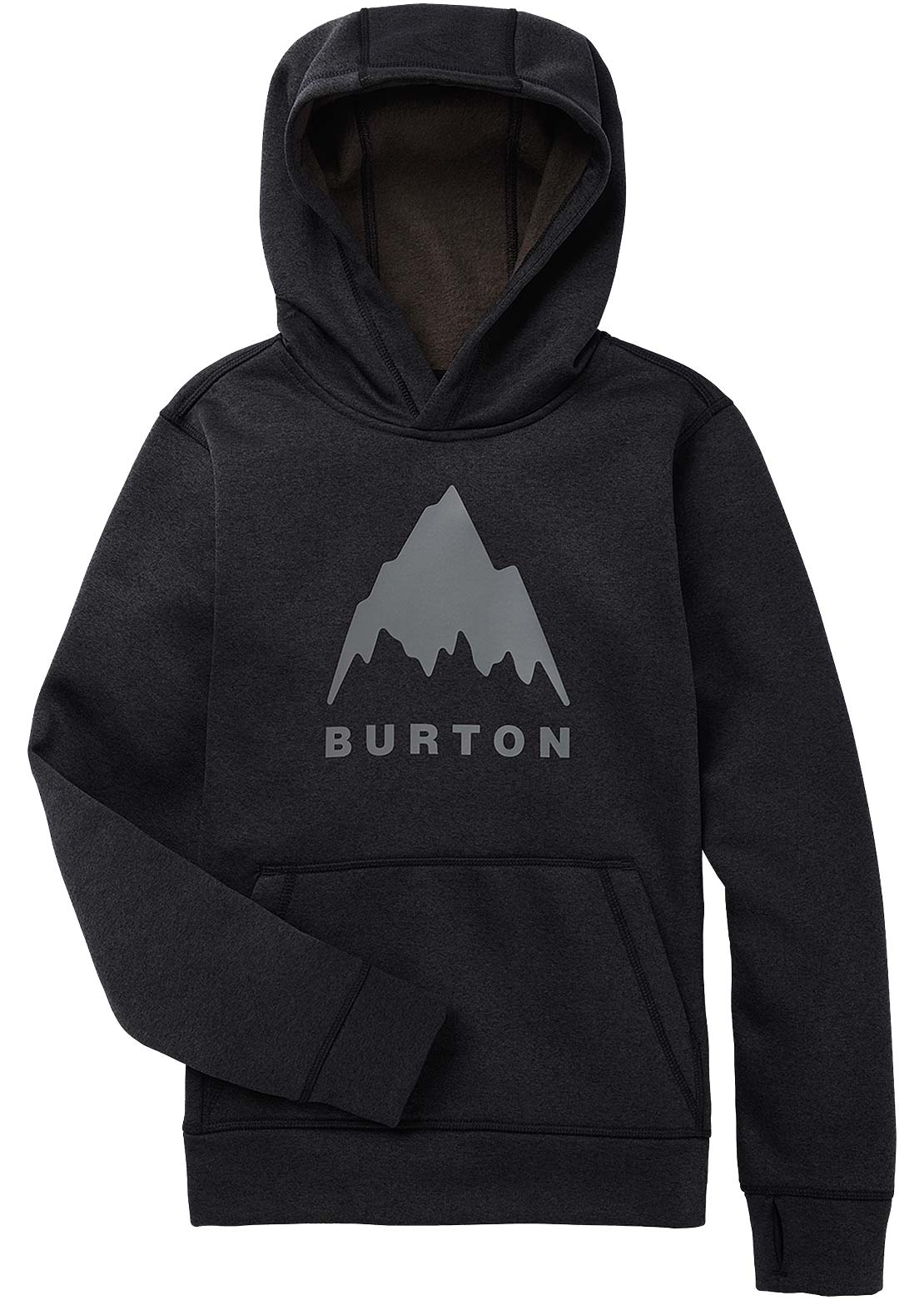 Burton Junior Oak Pullover Hood True Black Heather