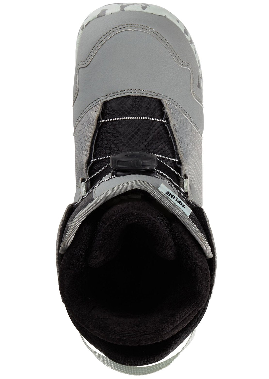 Burton Junior Zipline Boa Snowboard Boots Gray/Neo-Mint
