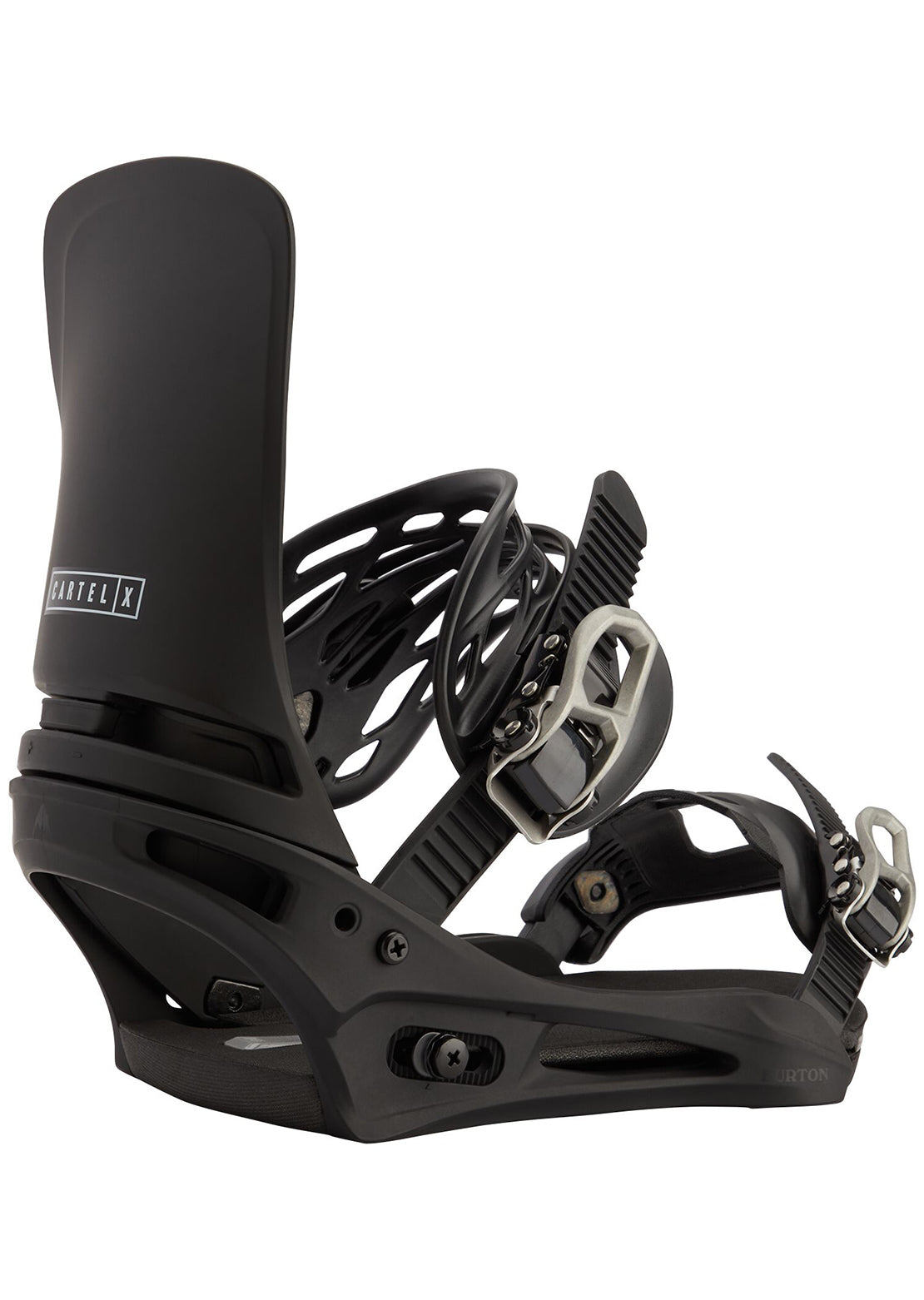 Burton Men&#39;s Cartel X Re:Flex Snowboard Bindings Black