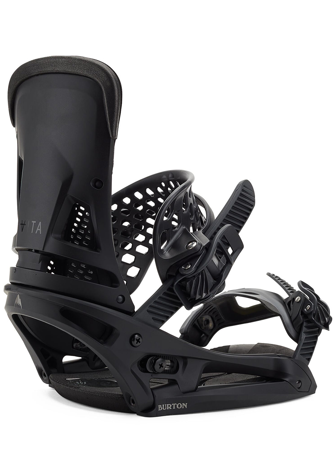 Burton Men&#39;s Malavita EST Snowboard Bindings Black