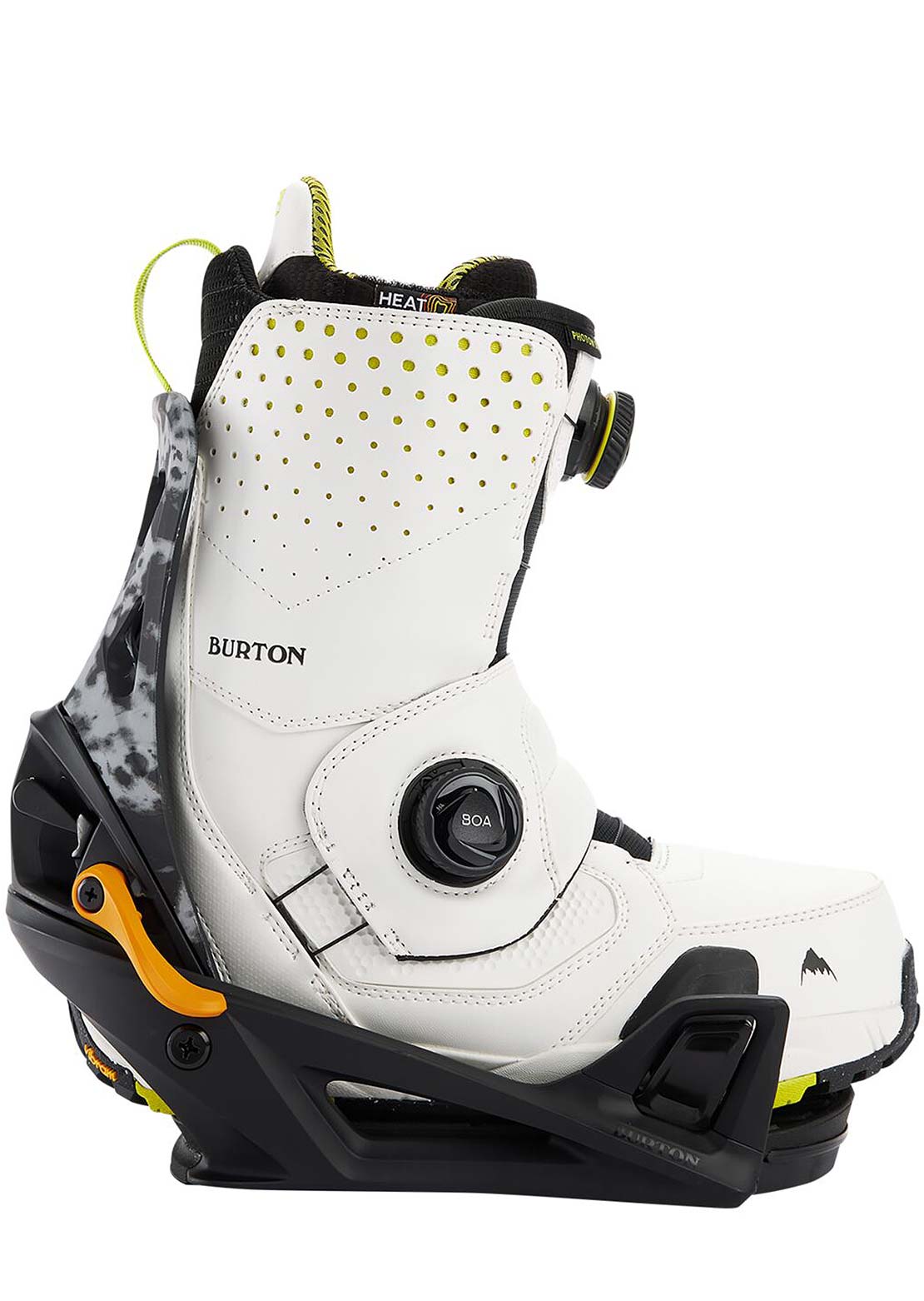 Burton Men's Step On Re:Flex Snowboard Bindings Gray Acid Wash