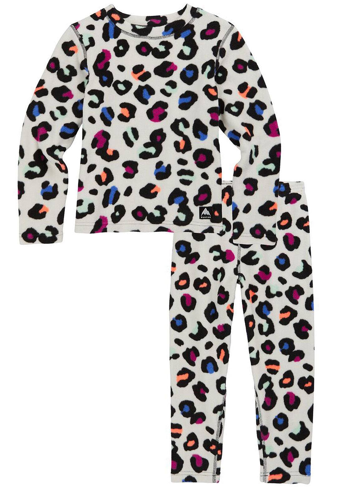 Burton Toddler Fleece Base Layer Set Rainbow Hunter