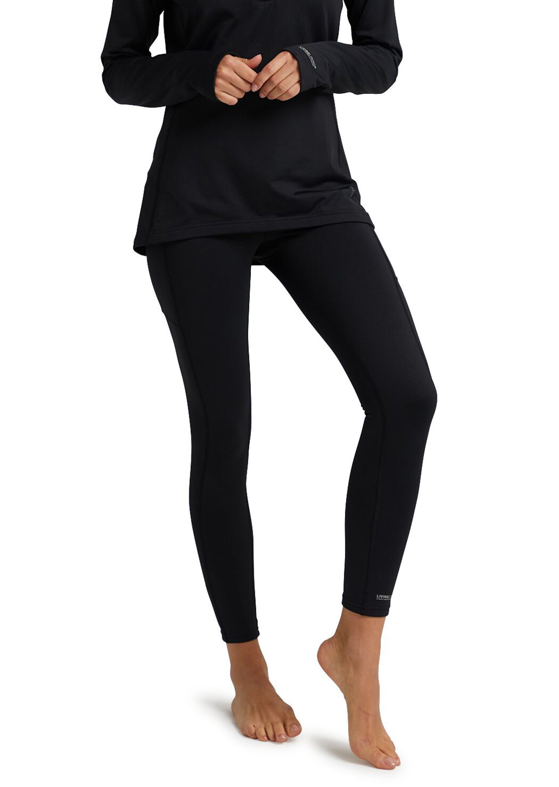 Burton Women&#39;s Heavyweight X Base Layer Pants True Black