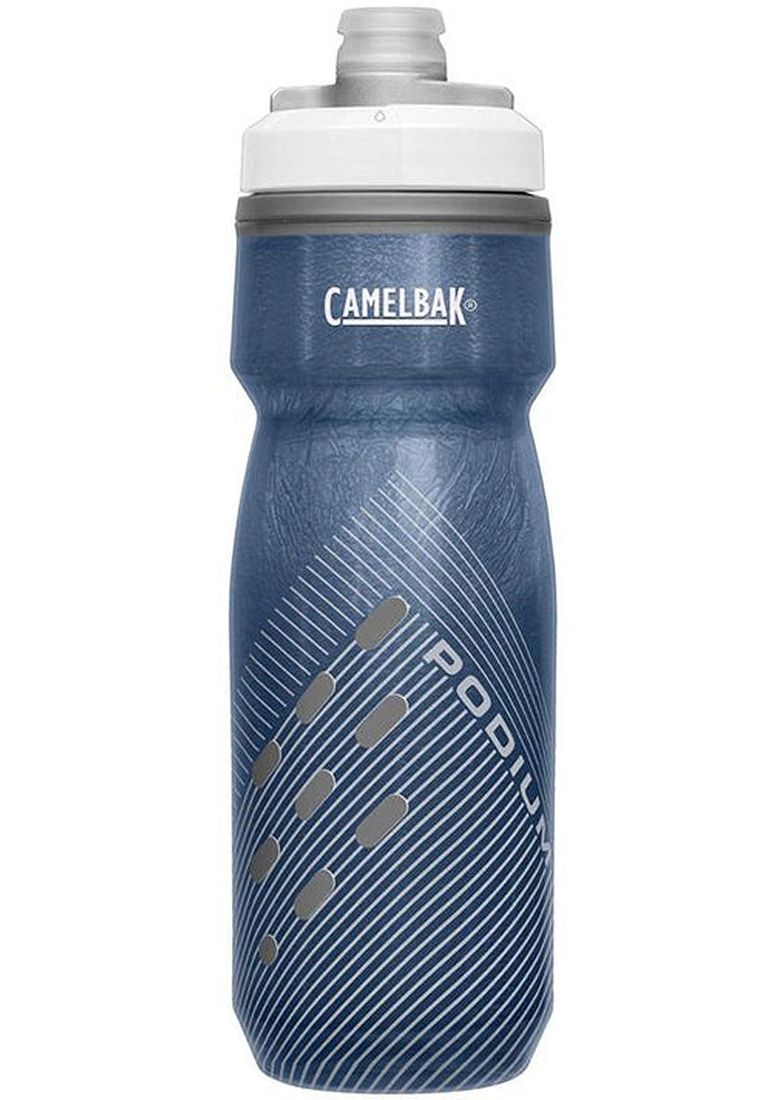 Camelbak Podium Chill 21 oz Bike Water Bottle Navy Perforated