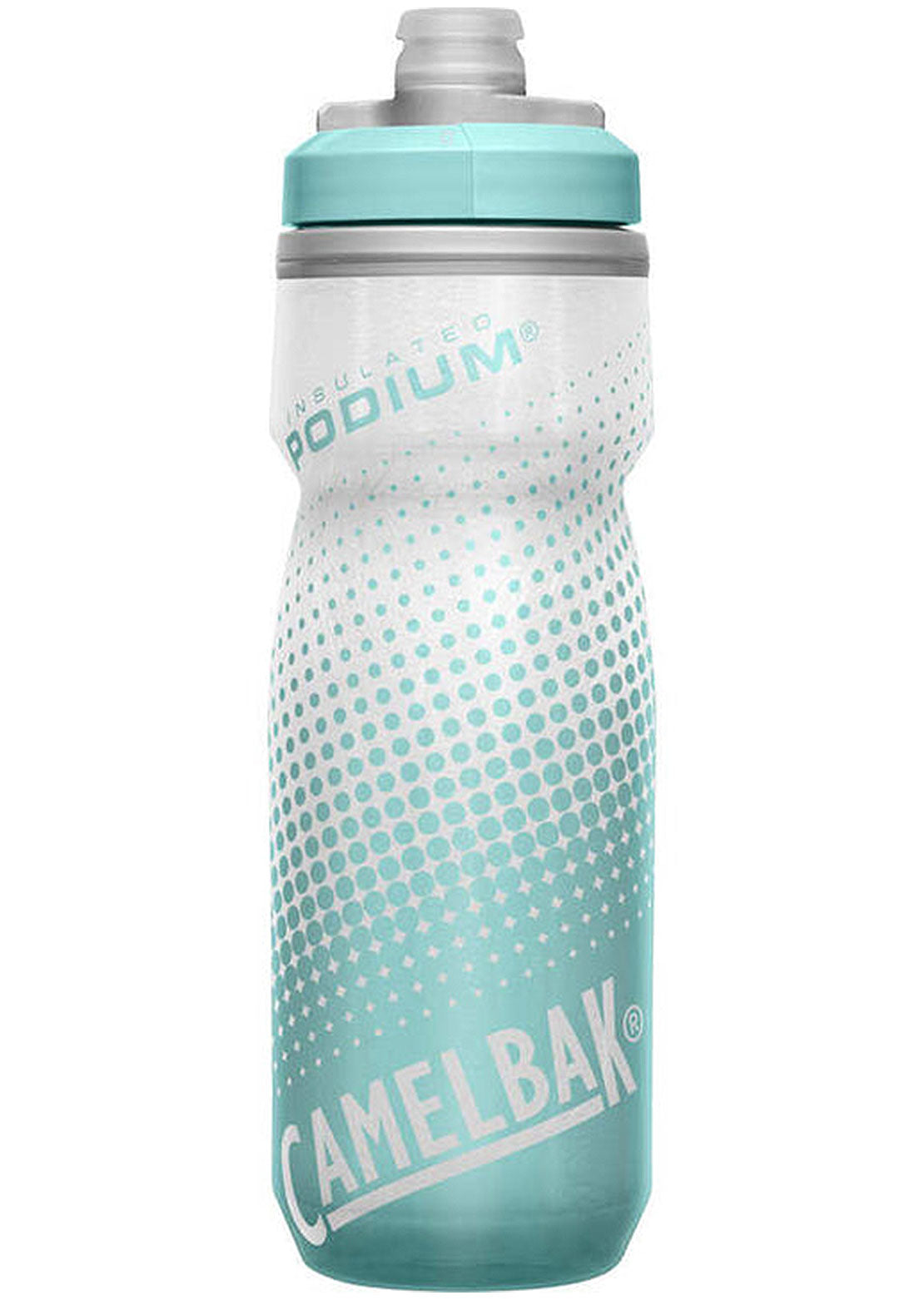 Camelbak Podium Chill 21 oz Bike Water Bottle Teal Dot