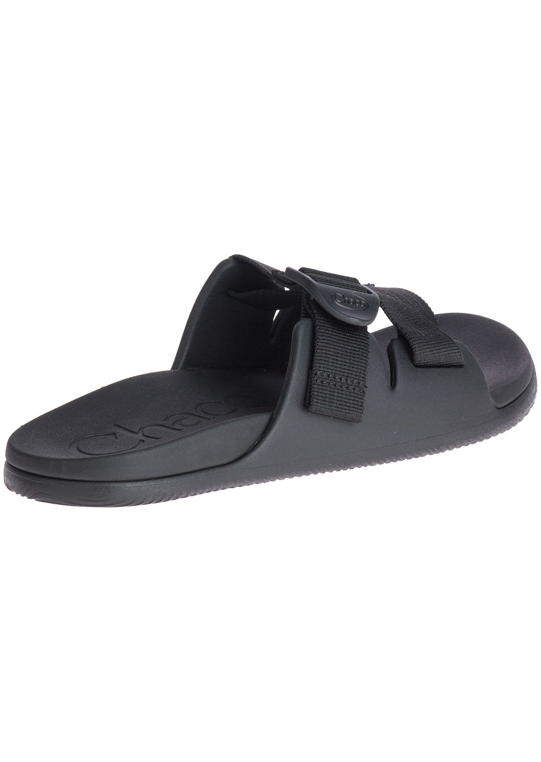 Chaco Women&#39;s Chillos Slide Sandals Black Back Side/Out