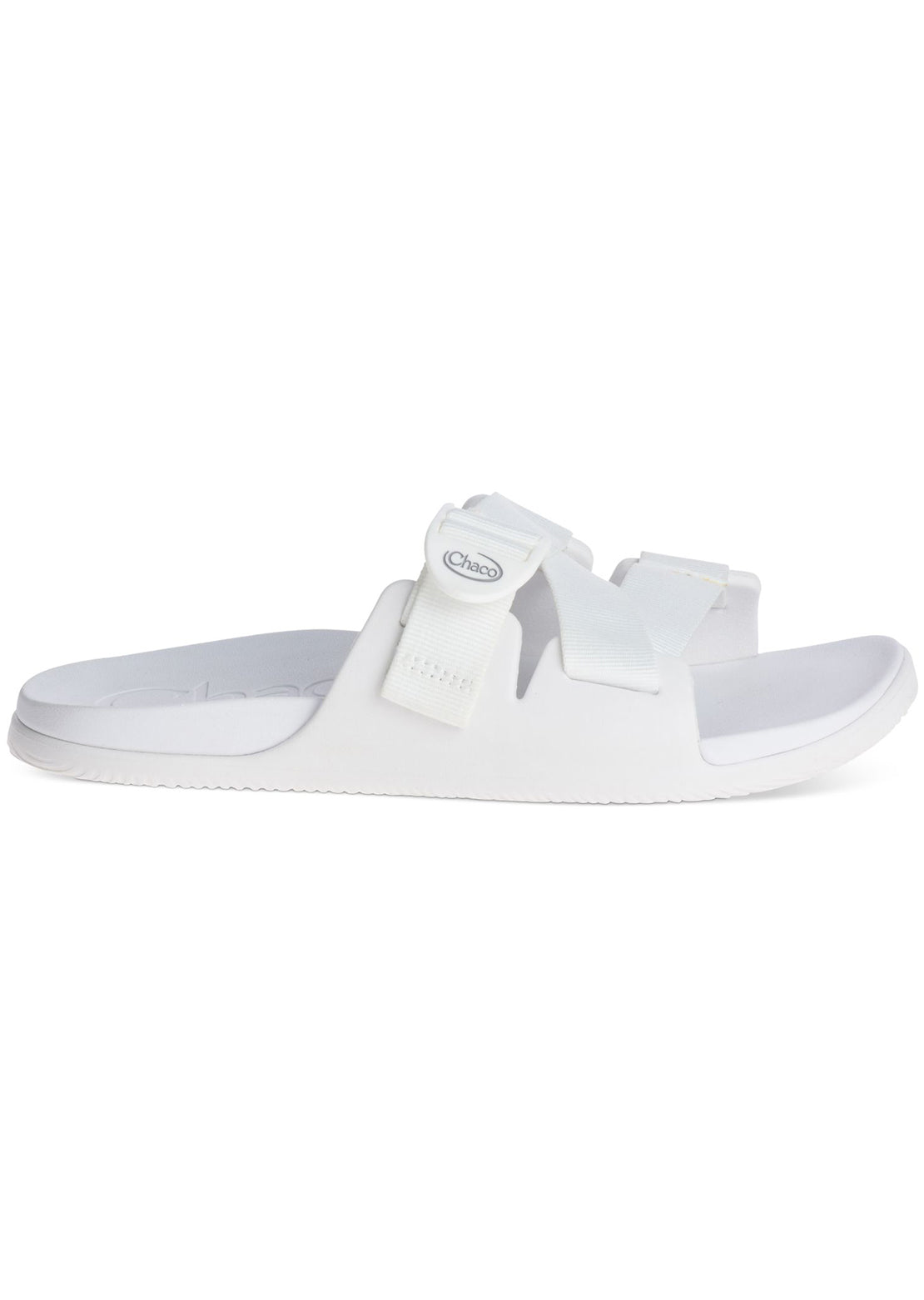 Chaco Women&#39;s Chillos Slide Sandals White Side/Out
