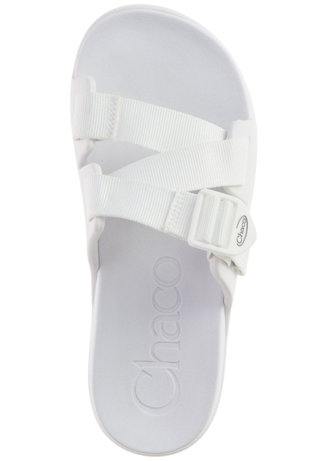 Chaco Women&#39;s Chillos Slide Sandals White Top