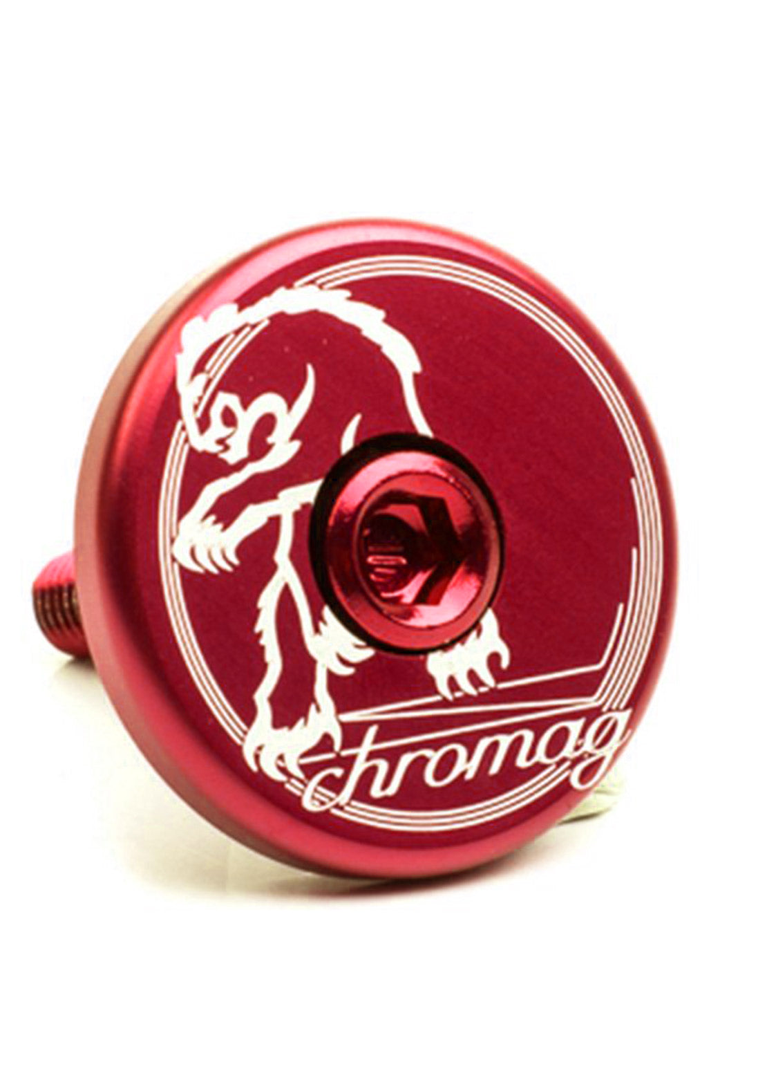 Chromag Headset Top Cap Red