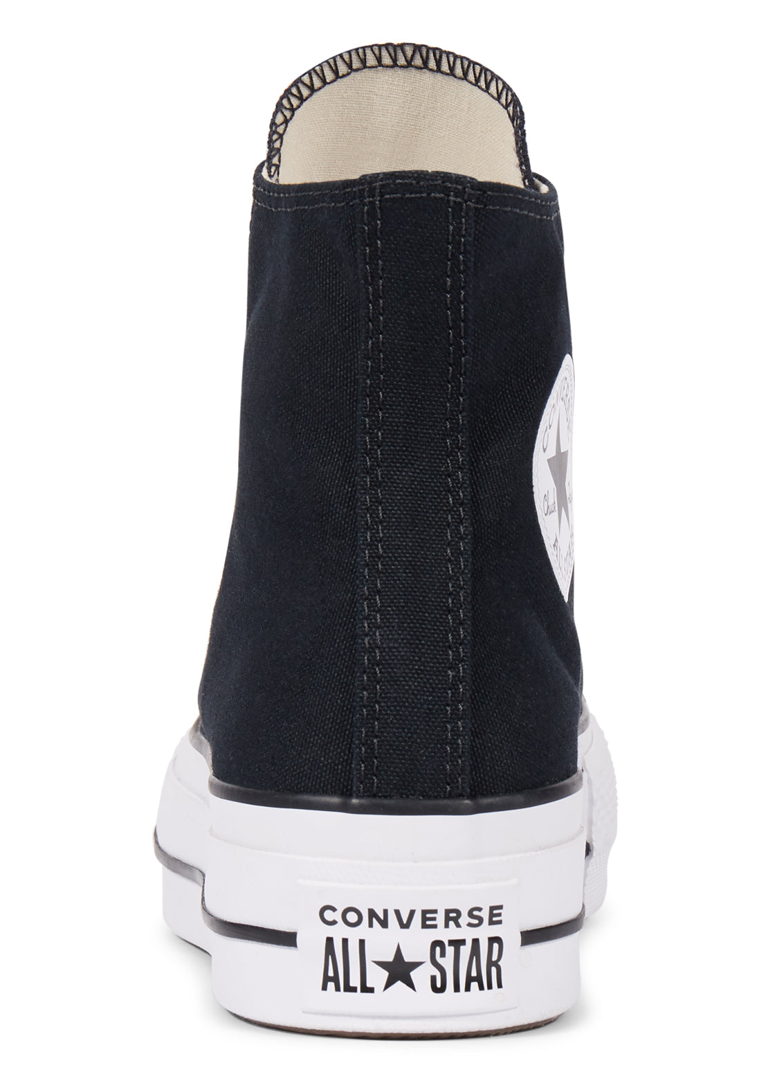 Converse Women’s Chuck Taylor All Star Lift Hi Top Shoes Black/White/White