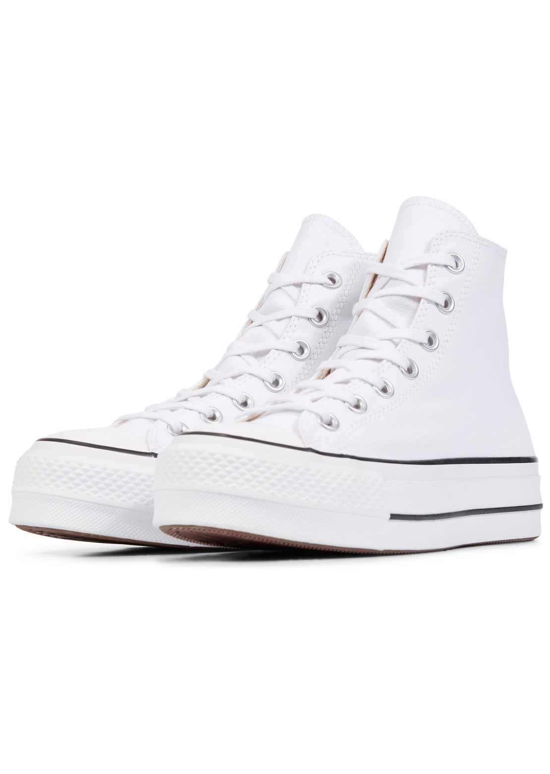 Converse Women’s Chuck Taylor All Star Lift Hi Top Shoes White/Black/White