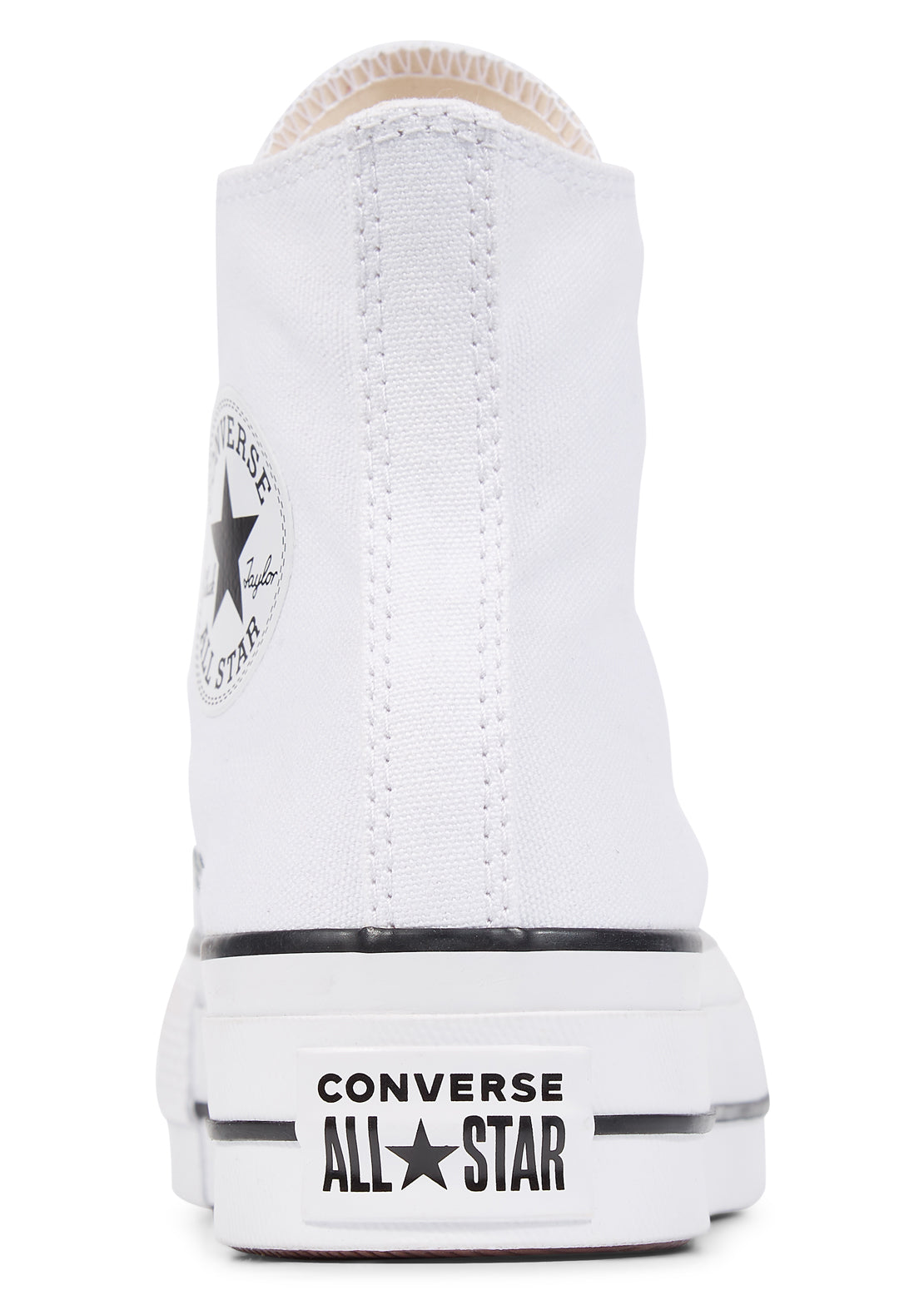 Converse Women’s Chuck Taylor All Star Lift Hi Top Shoes White/Black/White
